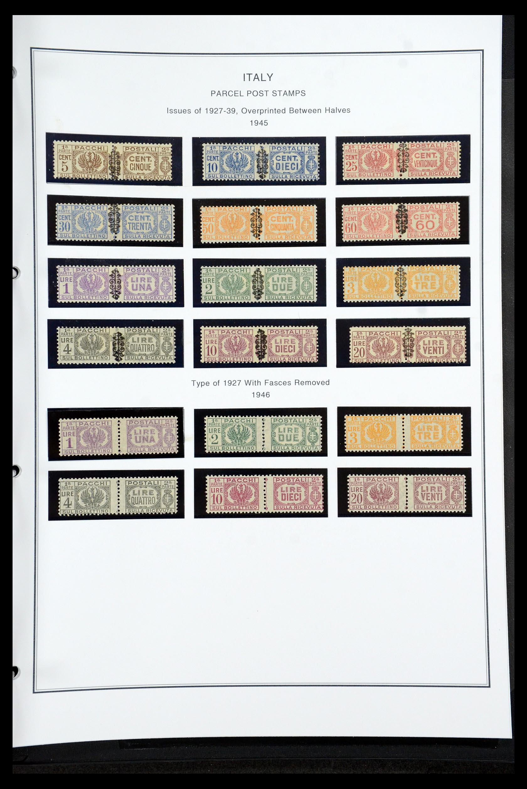 35925 096 - Postzegelverzameling 35925 Italië 1862-2009.
