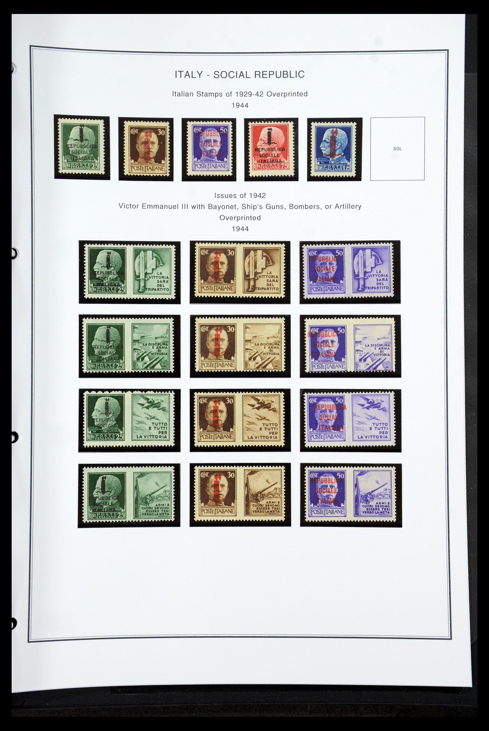 35925 101 - Postzegelverzameling 35925 Italië 1862-2009.