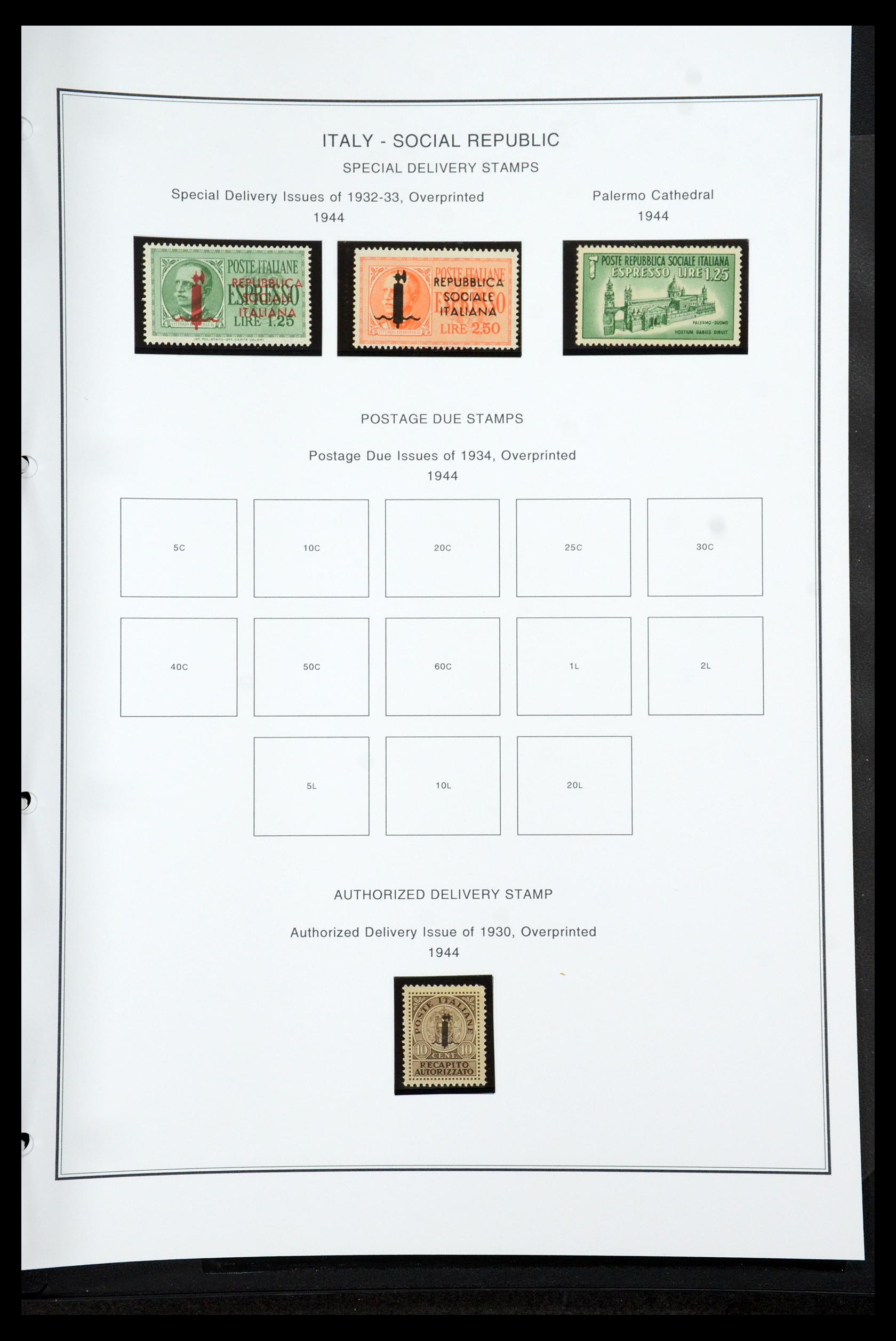 35925 103 - Postzegelverzameling 35925 Italië 1862-2009.