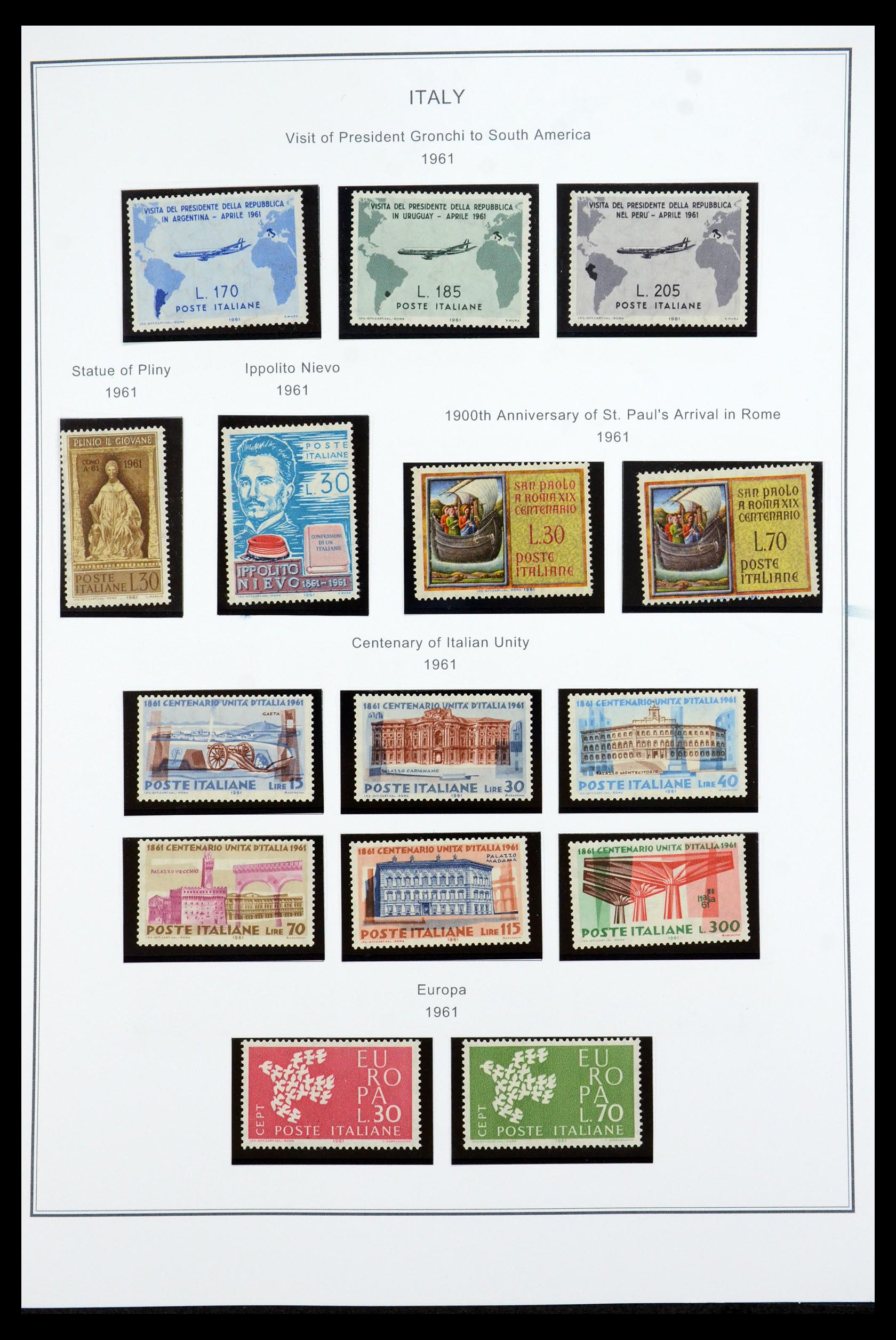 35925 104 - Postzegelverzameling 35925 Italië 1862-2009.