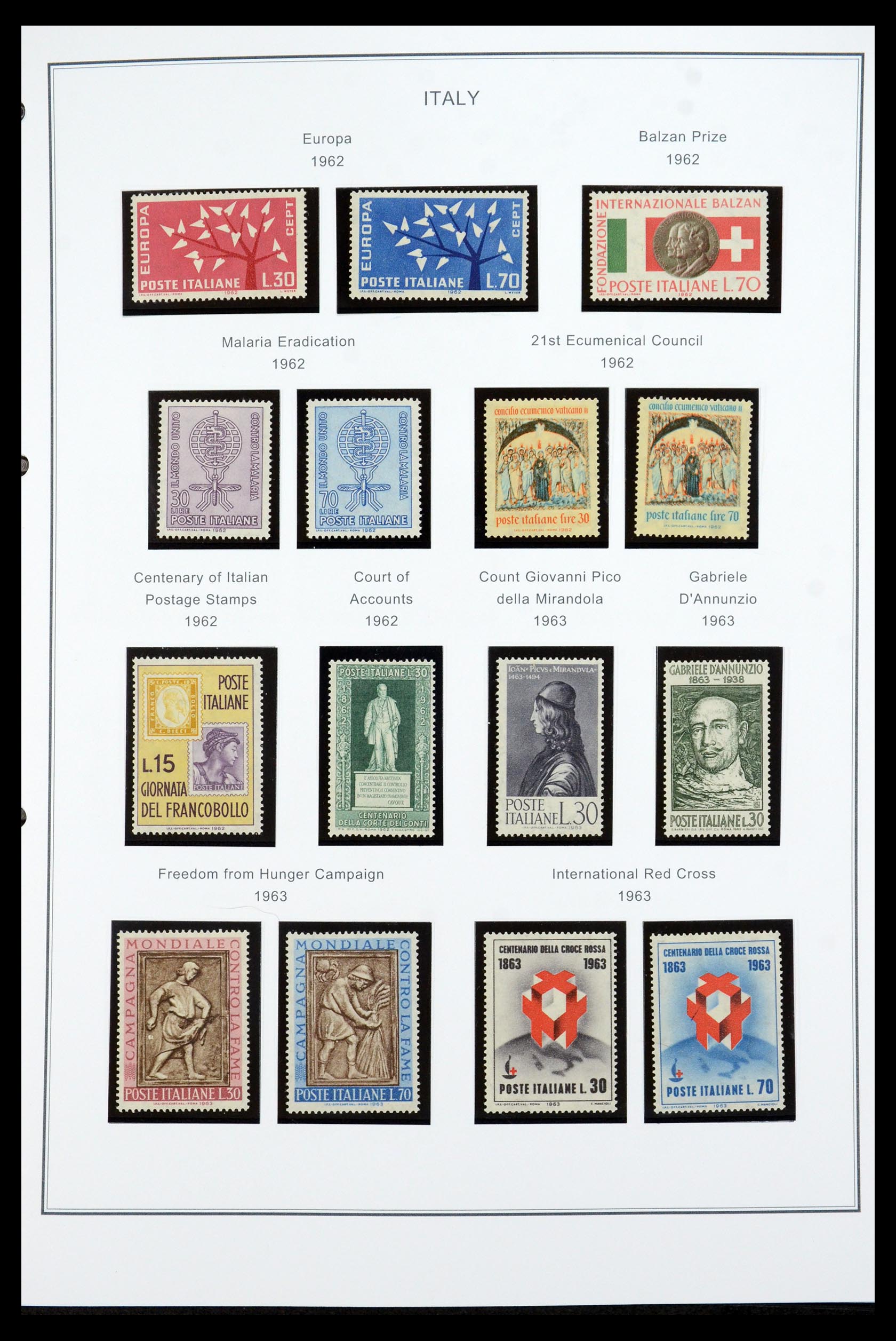 35925 106 - Postzegelverzameling 35925 Italië 1862-2009.