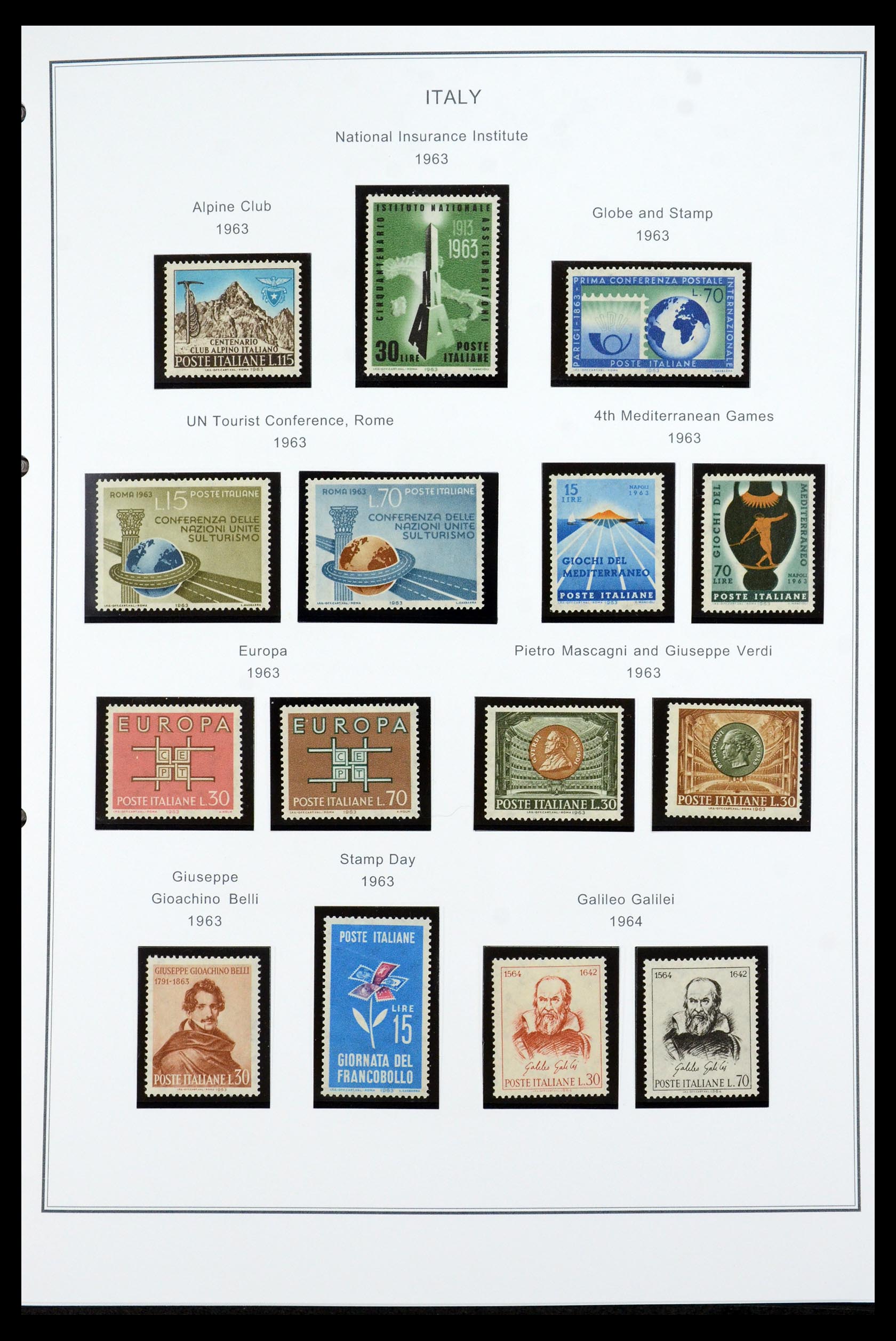 35925 107 - Postzegelverzameling 35925 Italië 1862-2009.
