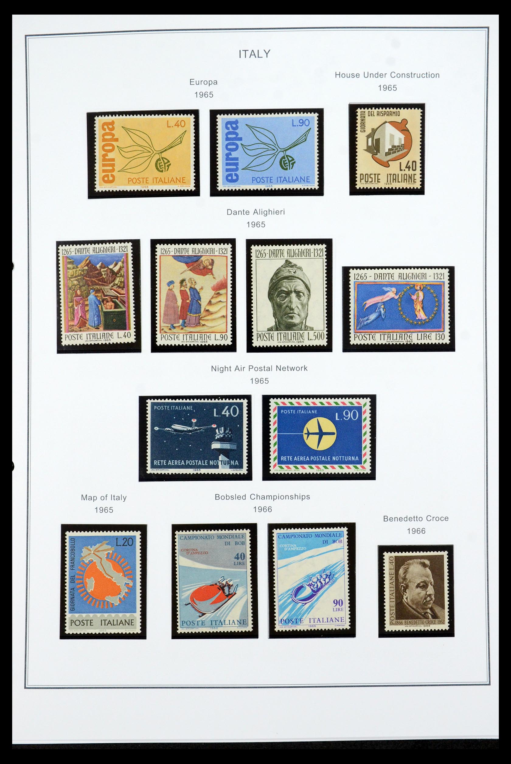 35925 110 - Postzegelverzameling 35925 Italië 1862-2009.
