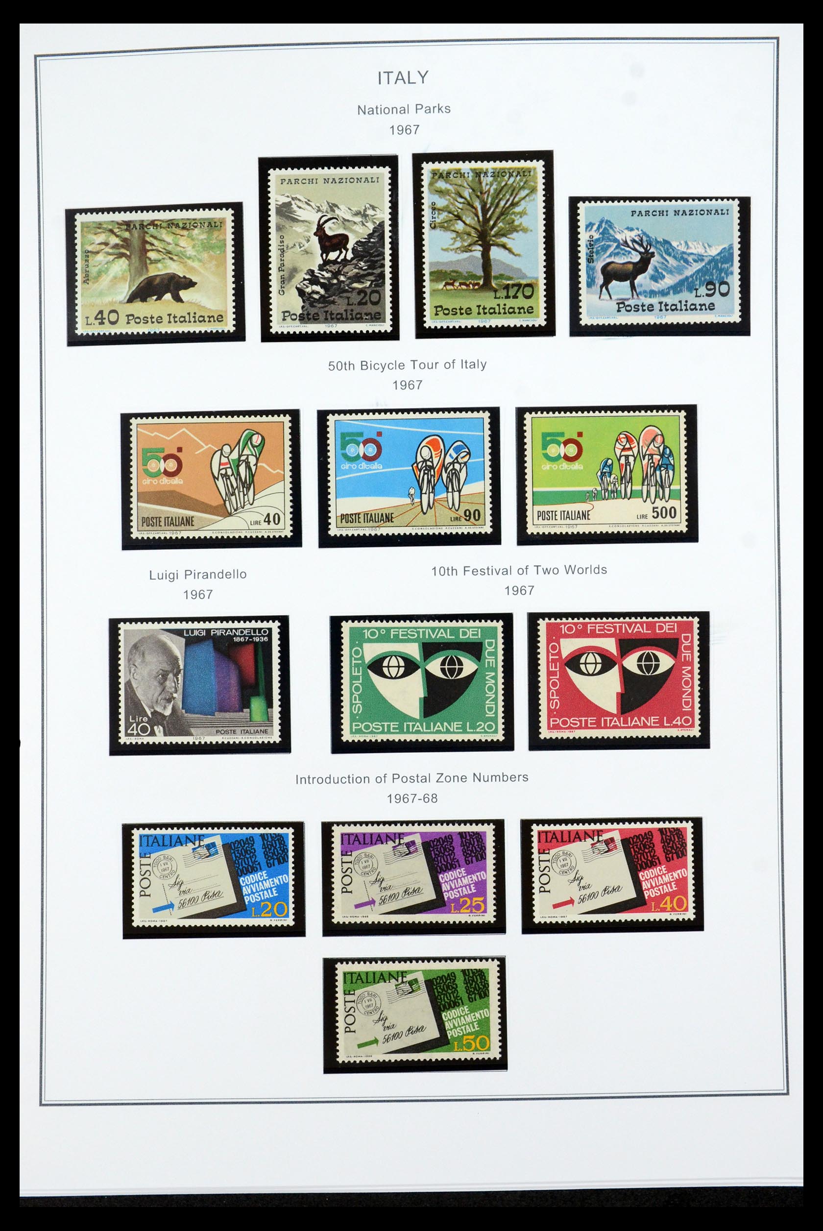 35925 113 - Postzegelverzameling 35925 Italië 1862-2009.