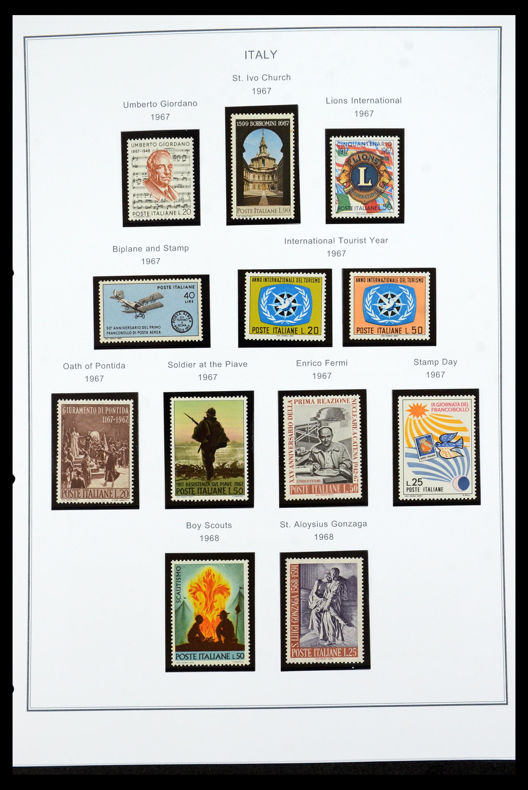 35925 114 - Postzegelverzameling 35925 Italië 1862-2009.