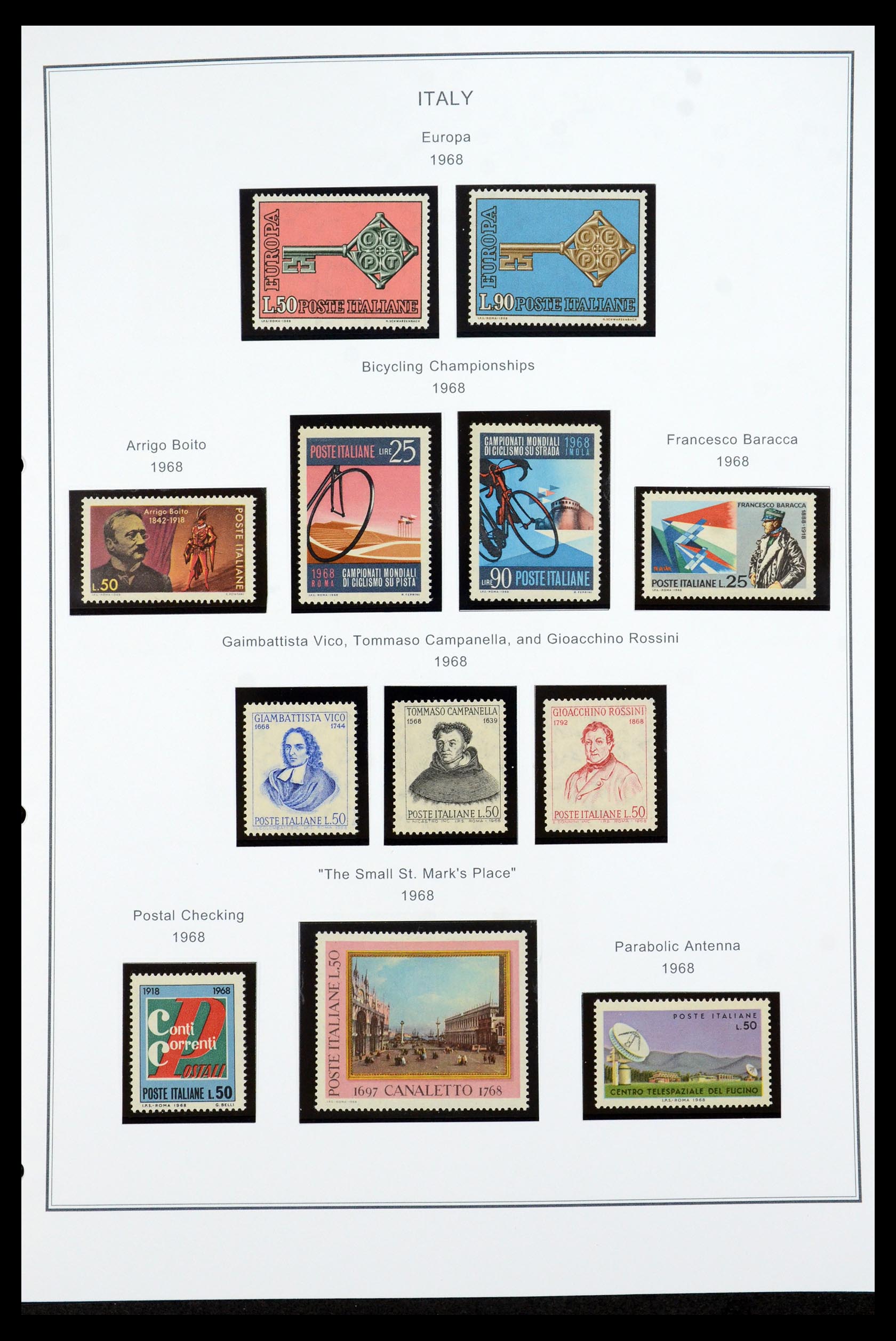 35925 115 - Postzegelverzameling 35925 Italië 1862-2009.
