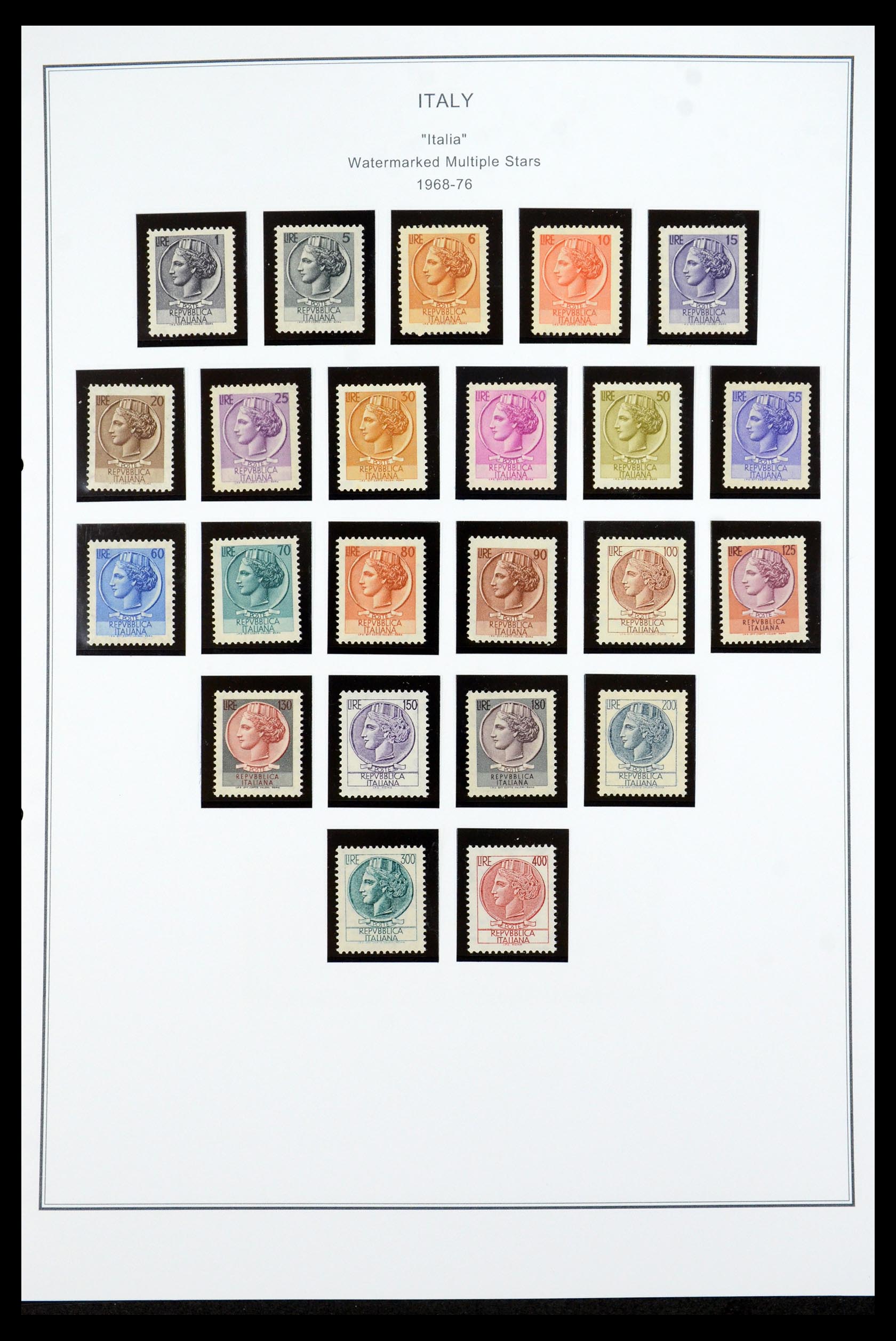 35925 116 - Postzegelverzameling 35925 Italië 1862-2009.