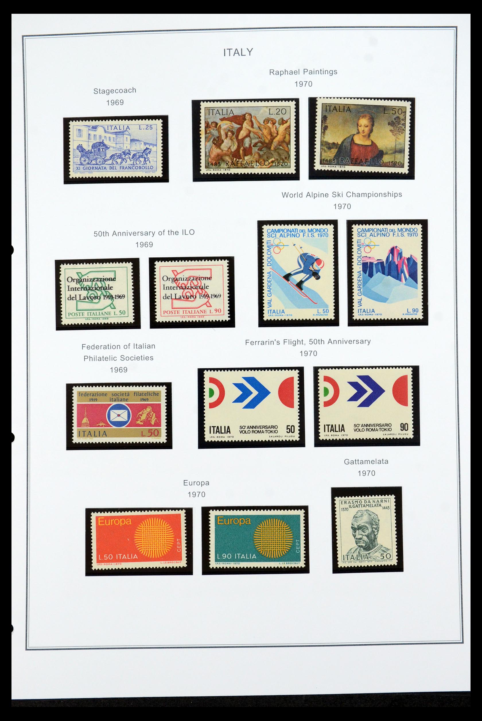 35925 118 - Postzegelverzameling 35925 Italië 1862-2009.