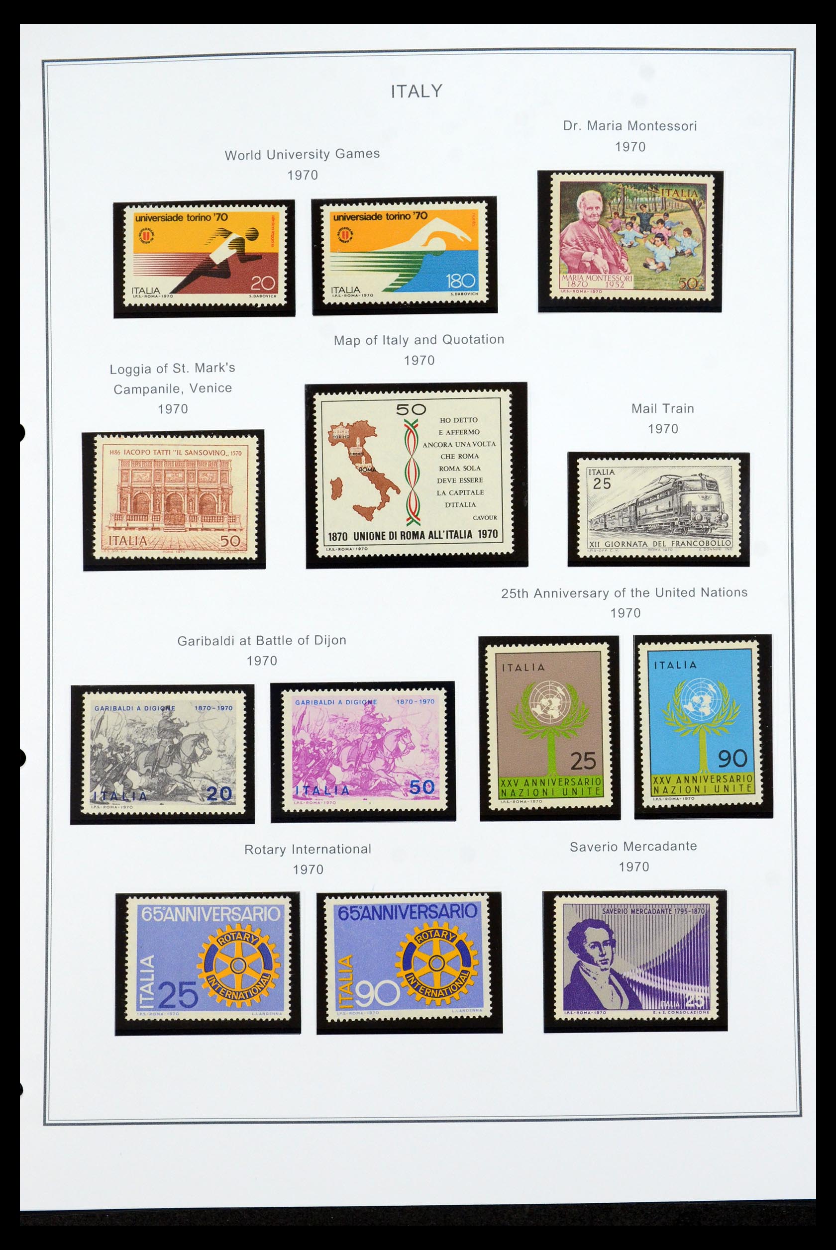 35925 119 - Postzegelverzameling 35925 Italië 1862-2009.