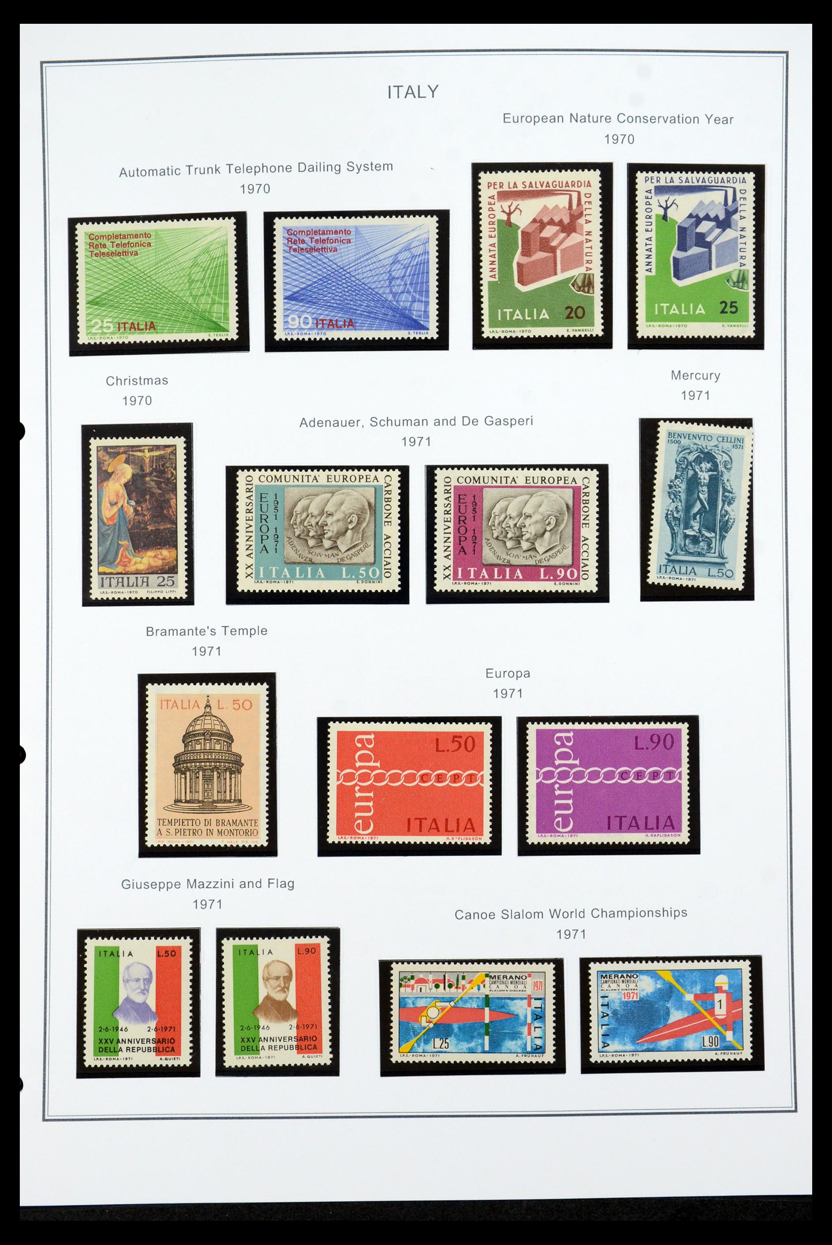 35925 120 - Postzegelverzameling 35925 Italië 1862-2009.