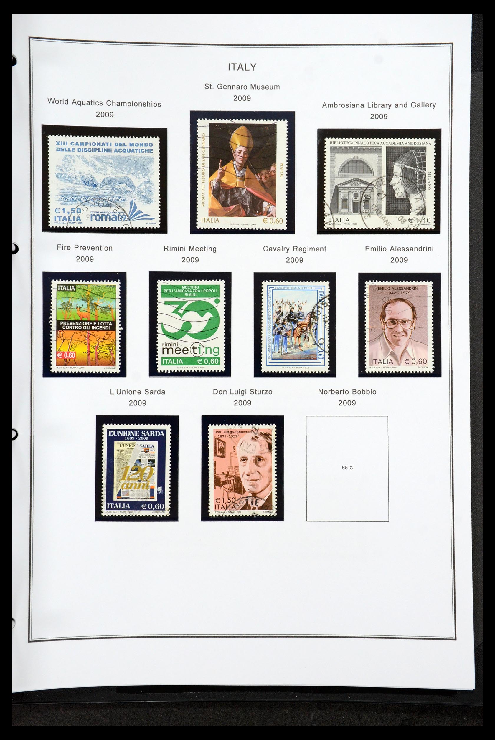 35925 317 - Stamp collection 35925 Italy 1862-2009.