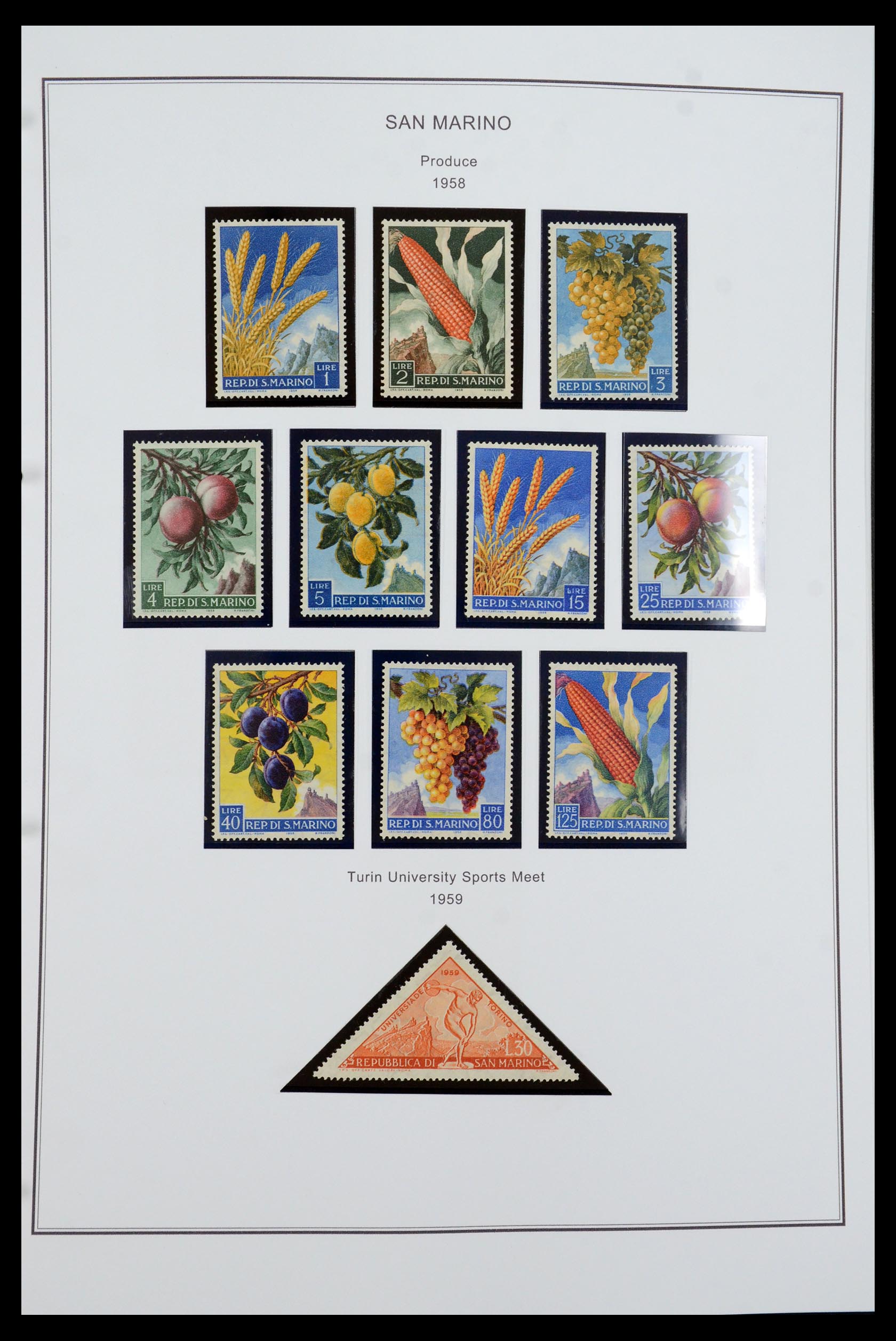 35951 027 - Postzegelverzameling 35951 San Marino 1877-2011.