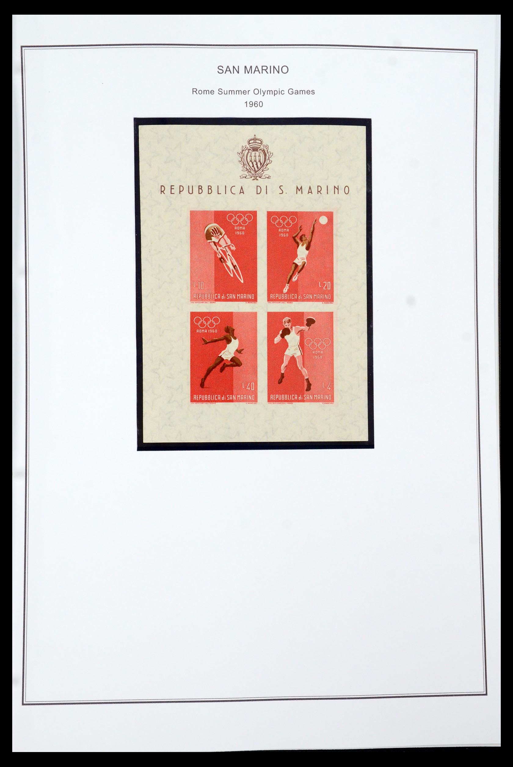 35951 033 - Postzegelverzameling 35951 San Marino 1877-2011.