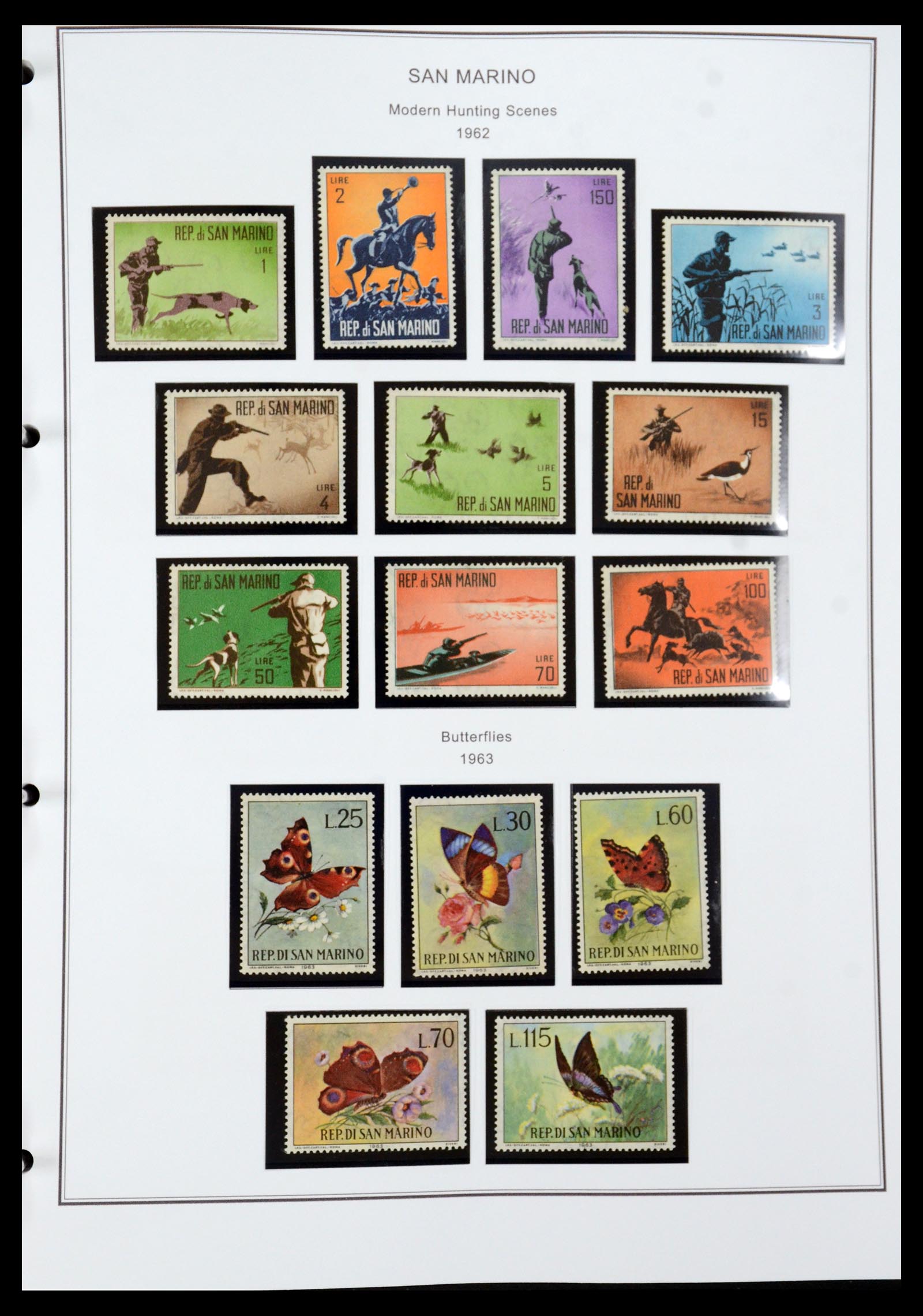 35951 040 - Postzegelverzameling 35951 San Marino 1877-2011.
