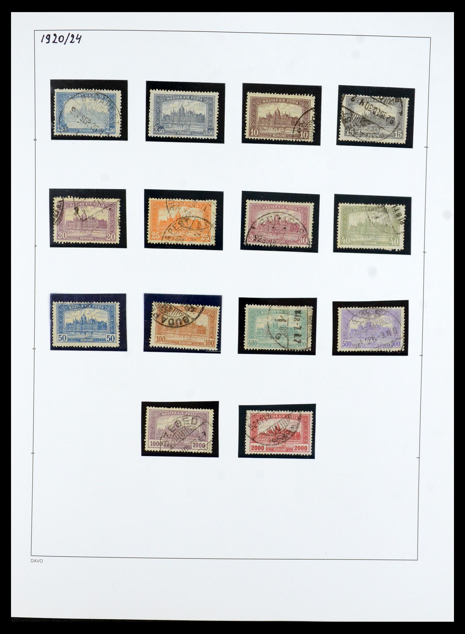 35956 021 - Postzegelverzameling 35956 Hongarije 1871-1991.