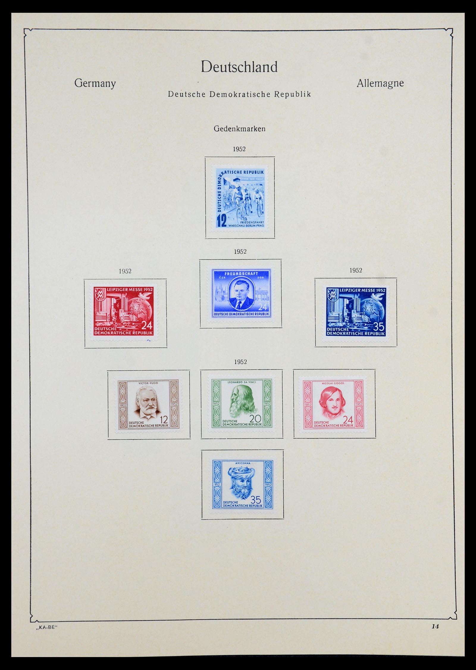 35966 124 - Postzegelverzameling 35966 Duitsland 1945-1965.