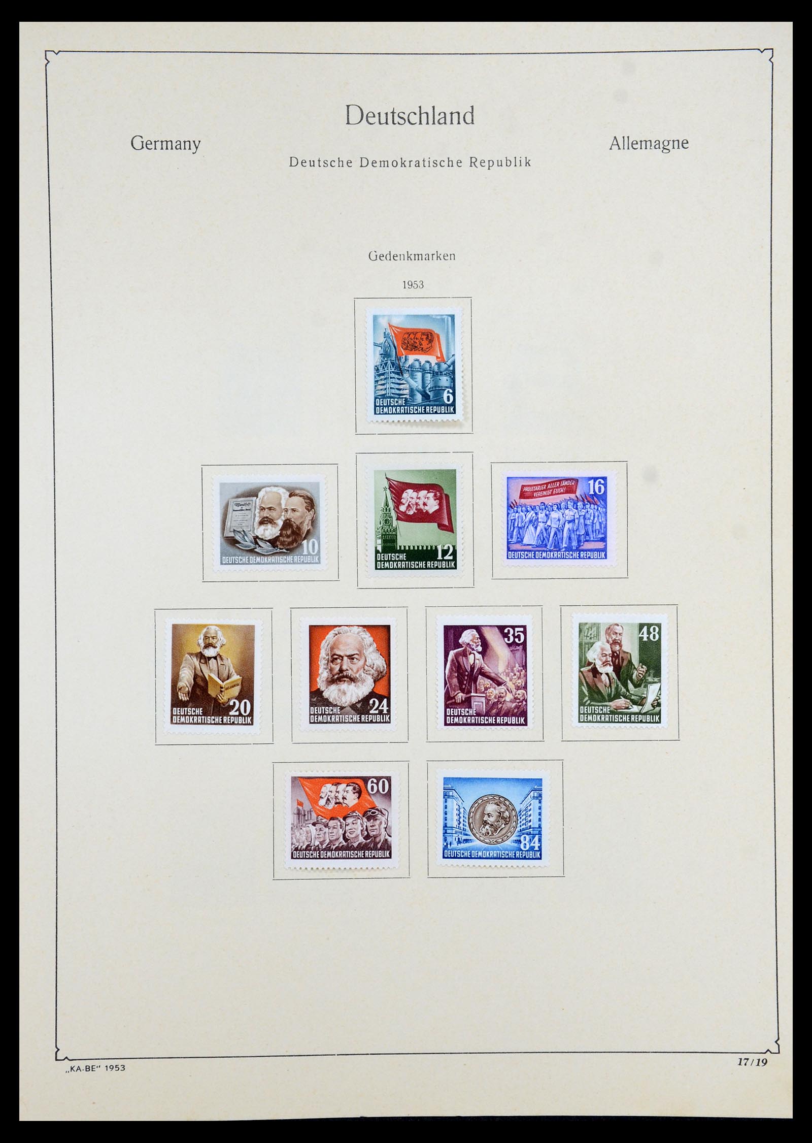 35966 127 - Postzegelverzameling 35966 Duitsland 1945-1965.
