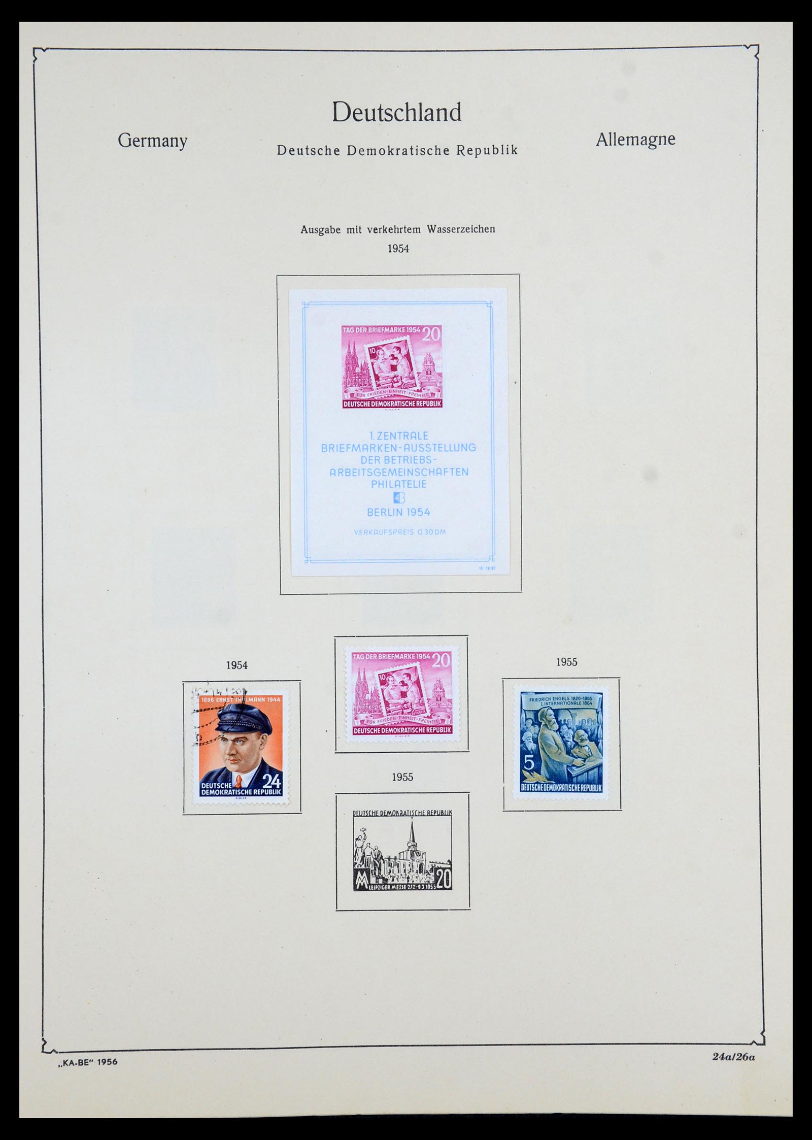 35966 131 - Postzegelverzameling 35966 Duitsland 1945-1965.