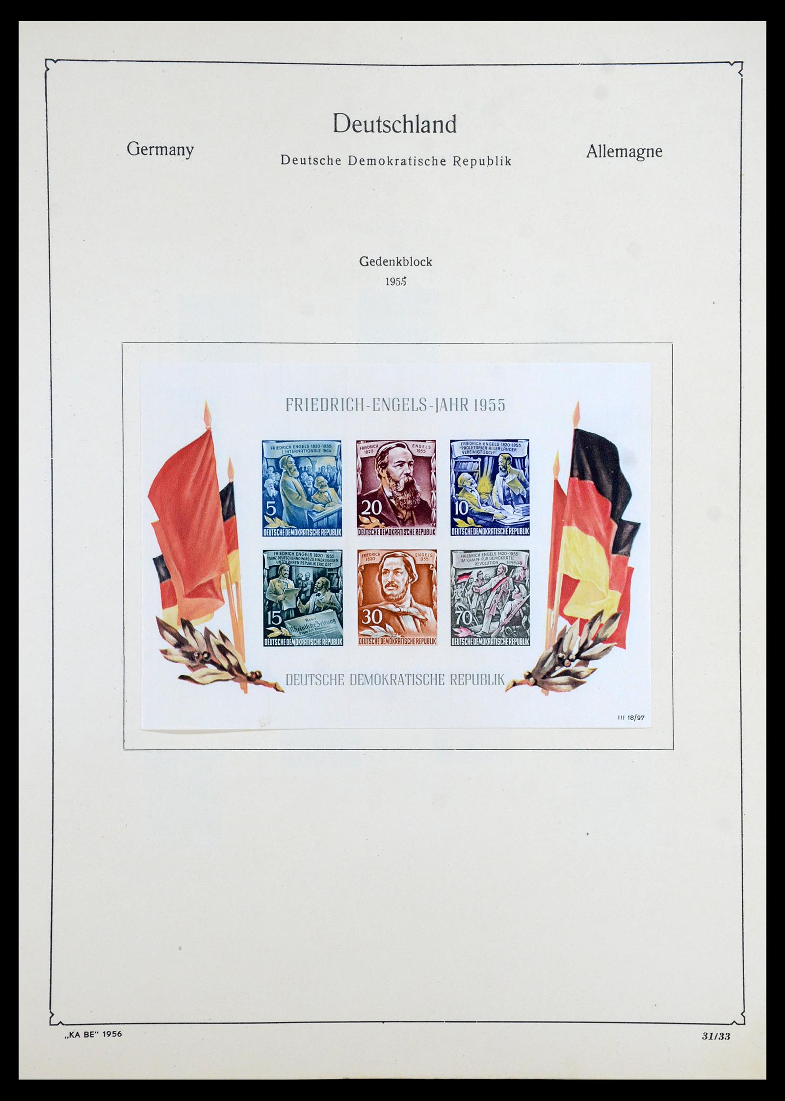 35966 134 - Postzegelverzameling 35966 Duitsland 1945-1965.