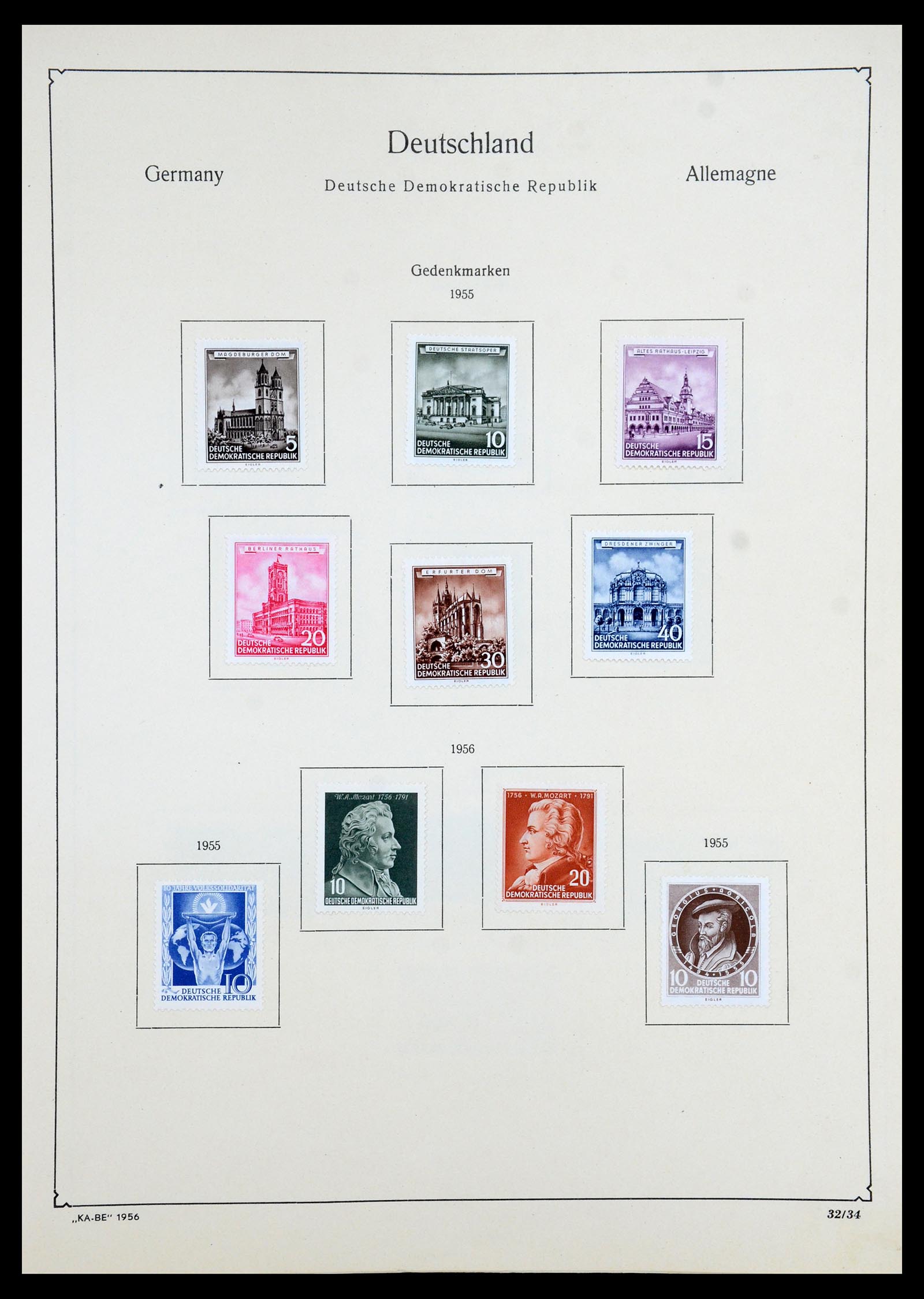 35966 135 - Postzegelverzameling 35966 Duitsland 1945-1965.