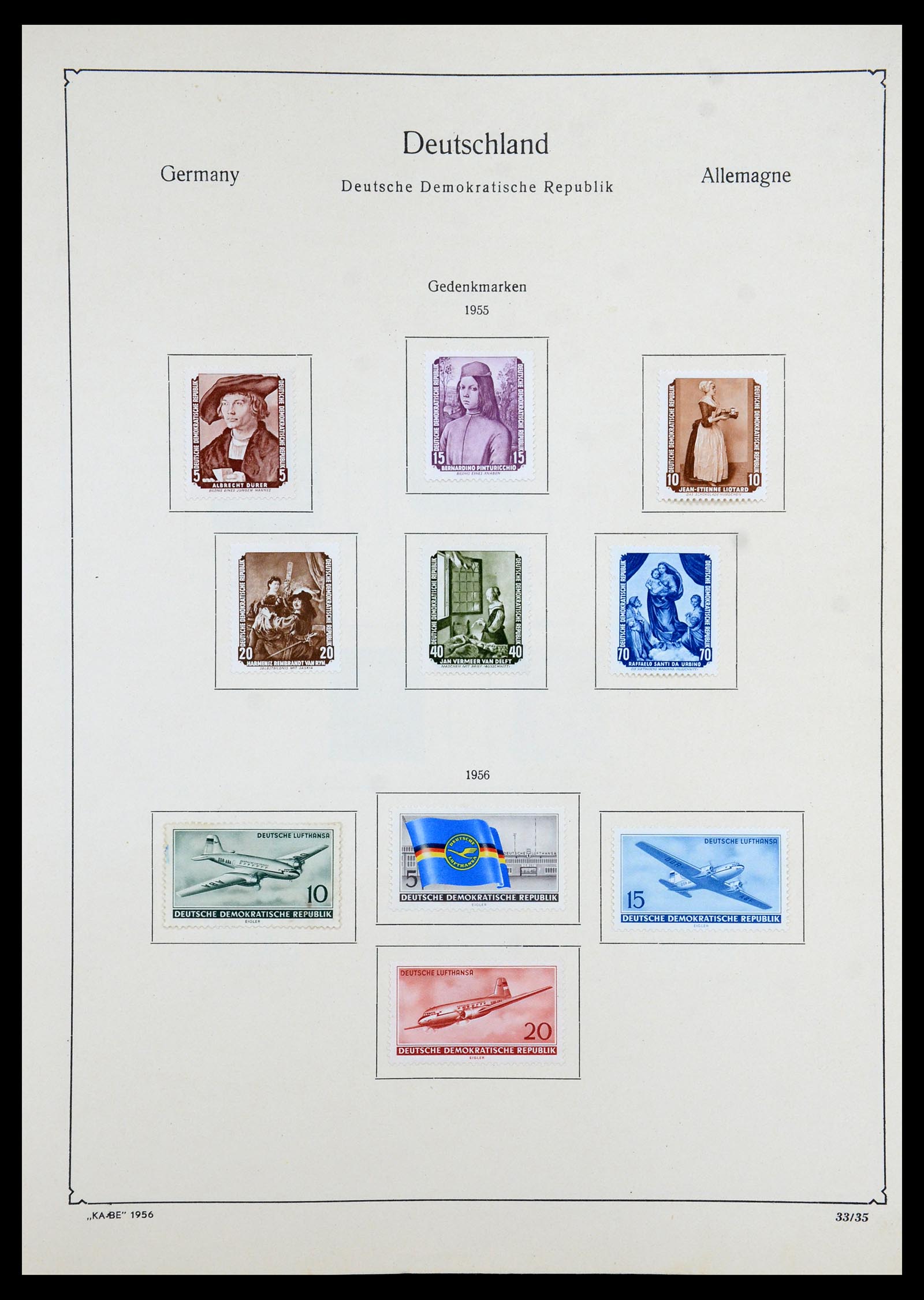 35966 136 - Postzegelverzameling 35966 Duitsland 1945-1965.