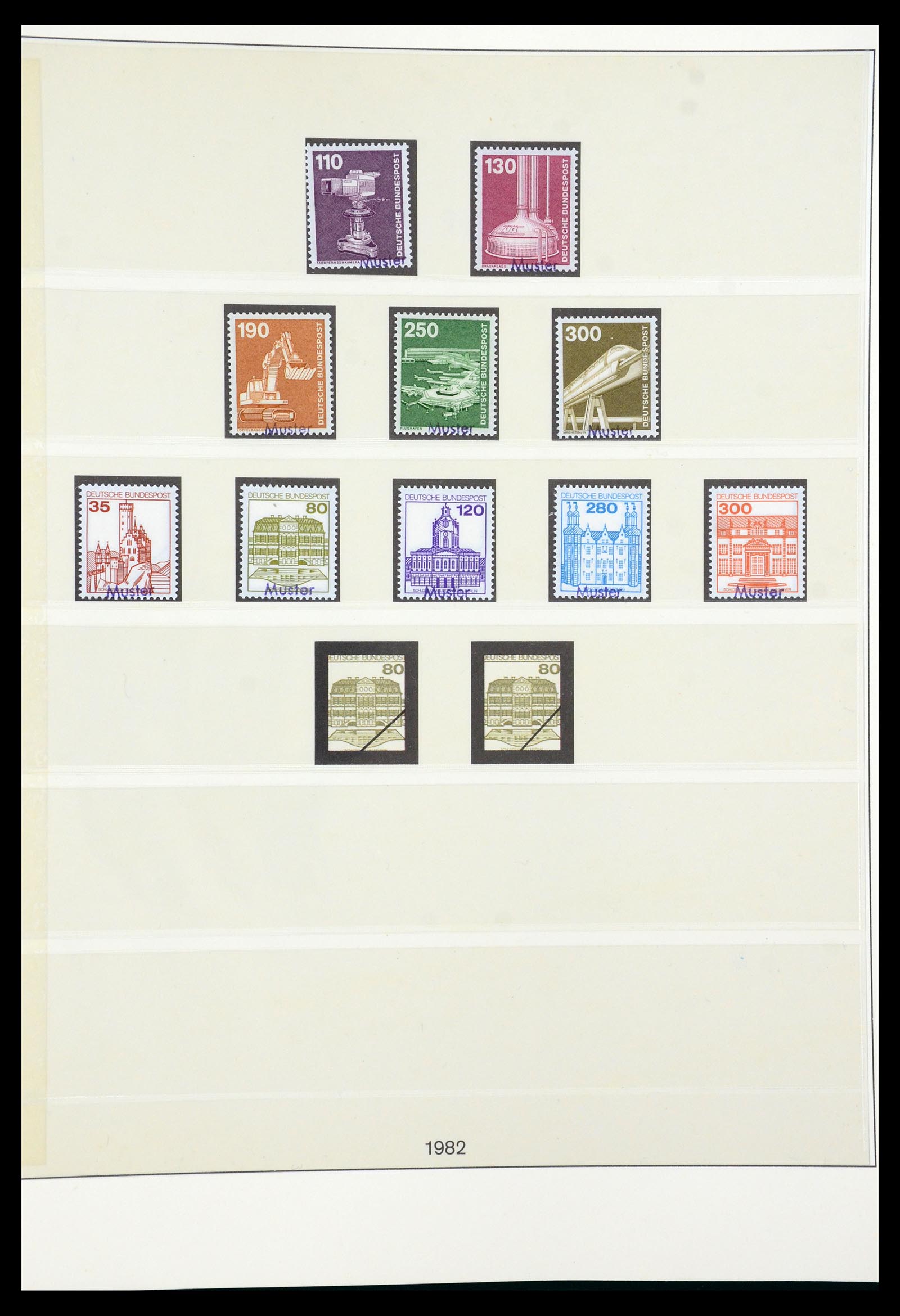 35973 102 - Postzegelverzameling 35973 Bundespost specimen 1952-2002.