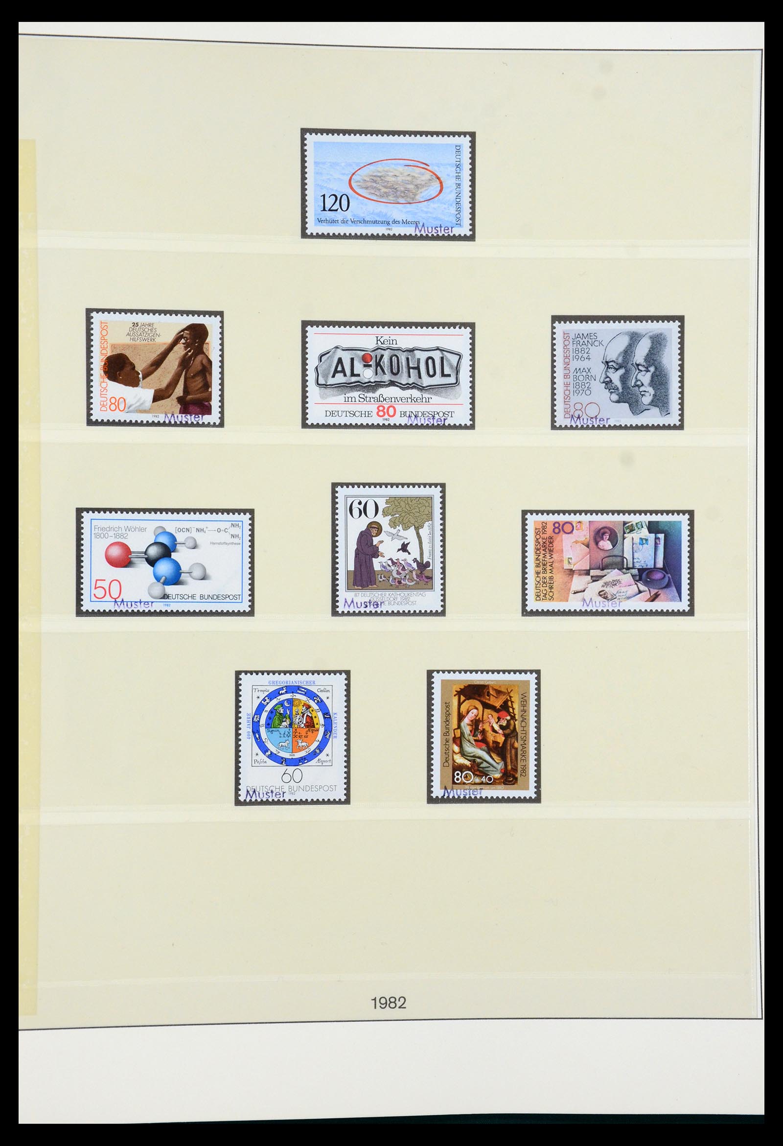 35973 103 - Postzegelverzameling 35973 Bundespost specimen 1952-2002.