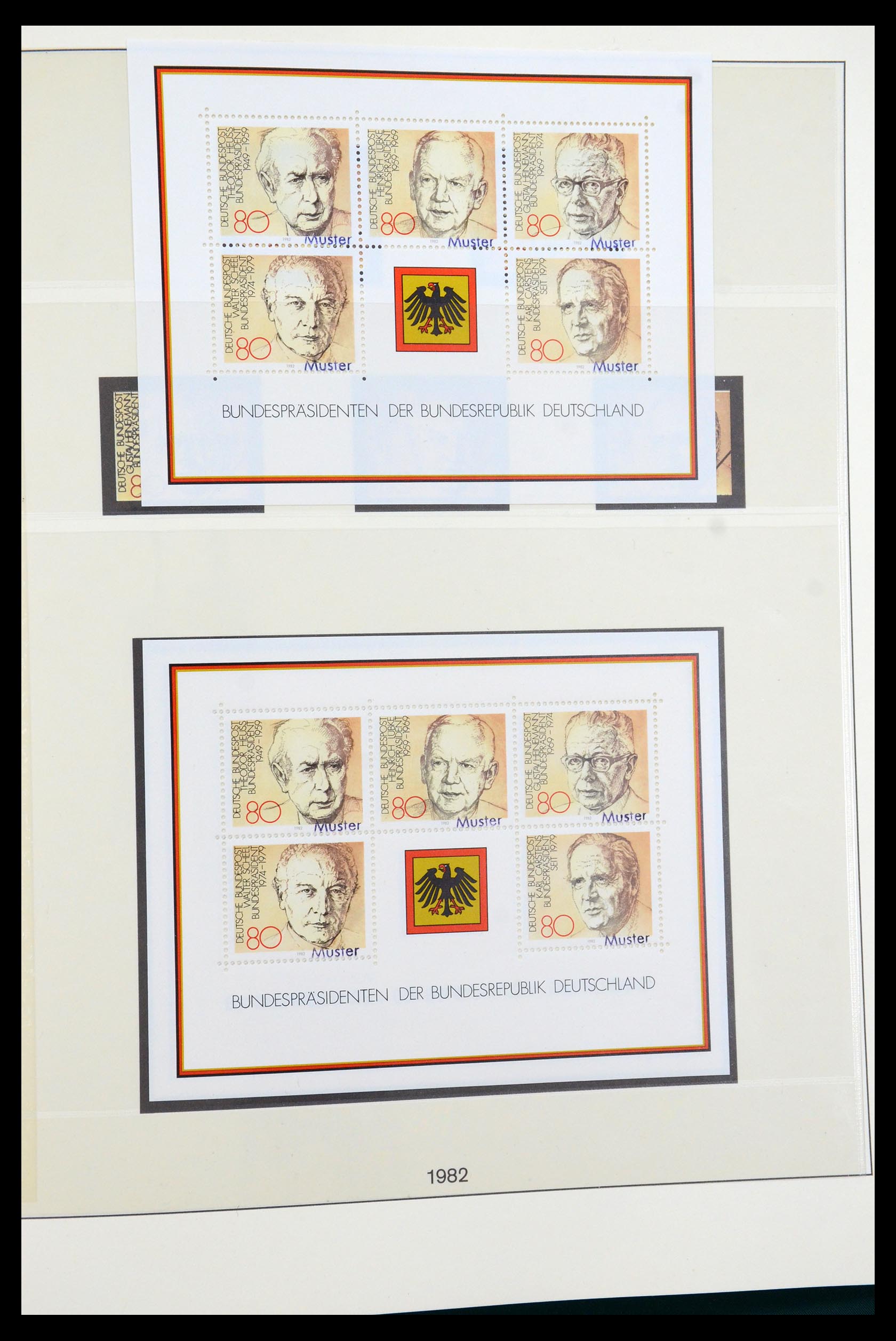 35973 104 - Postzegelverzameling 35973 Bundespost specimen 1952-2002.
