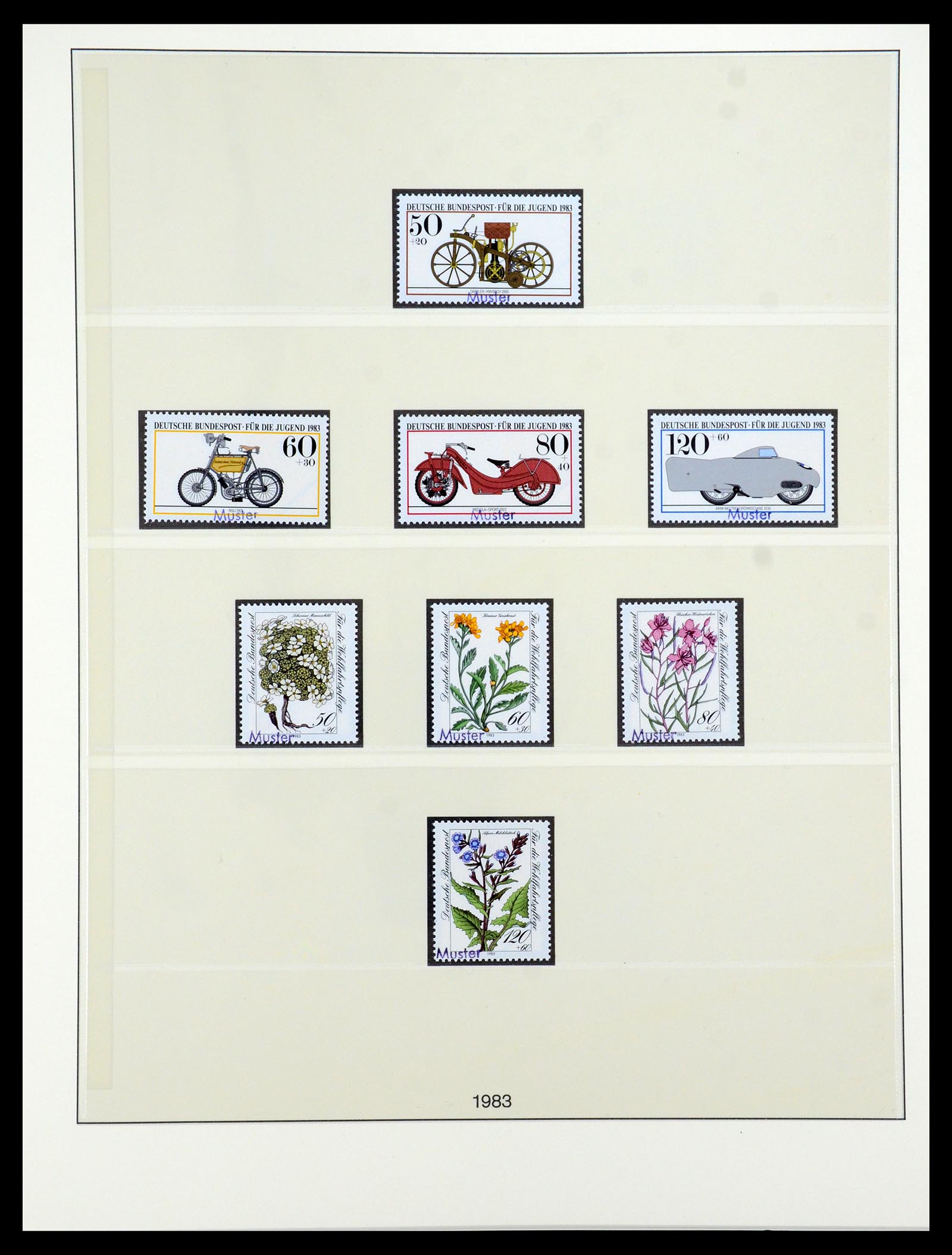 35973 106 - Postzegelverzameling 35973 Bundespost specimen 1952-2002.