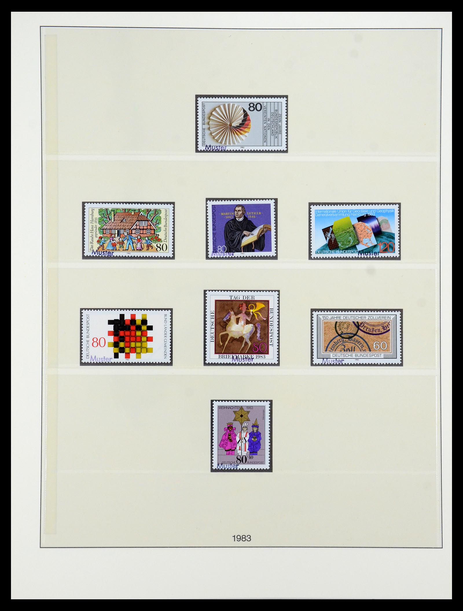 35973 108 - Postzegelverzameling 35973 Bundespost specimen 1952-2002.