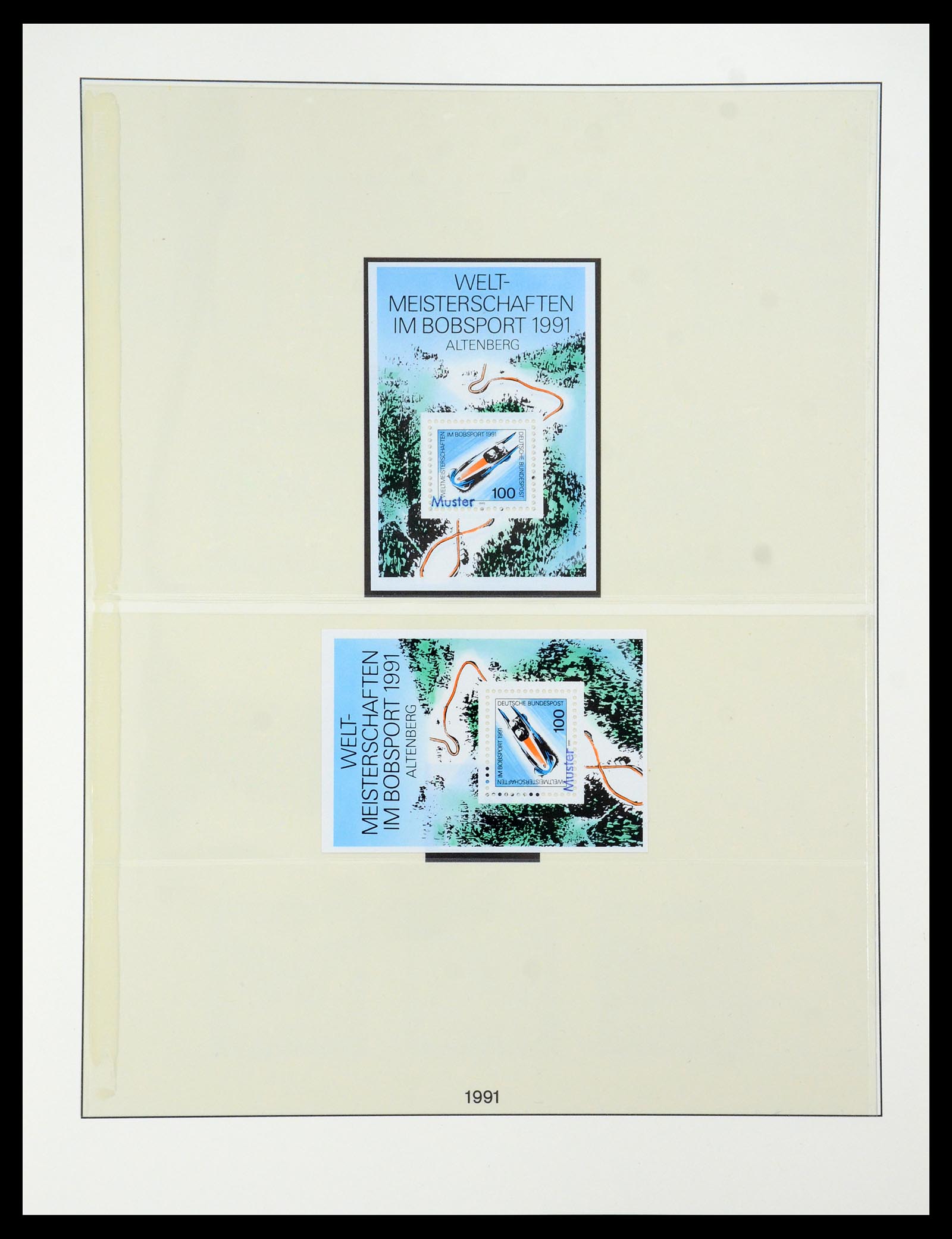35973 140 - Postzegelverzameling 35973 Bundespost specimen 1952-2002.