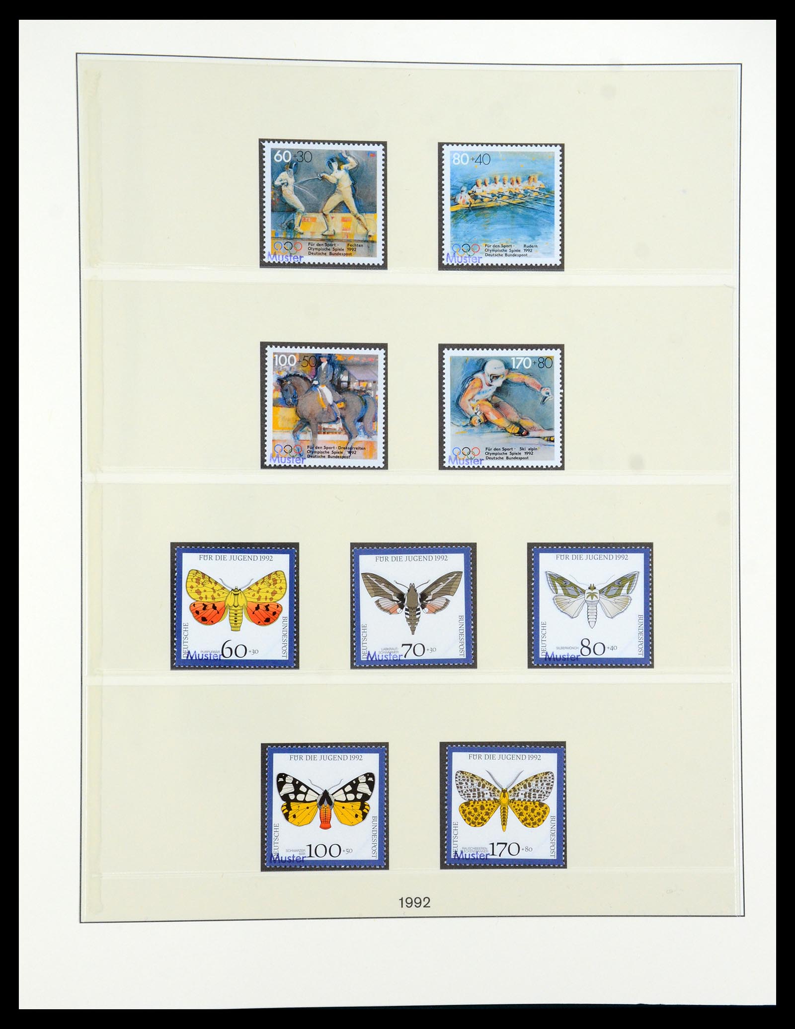 35973 152 - Postzegelverzameling 35973 Bundespost specimen 1952-2002.