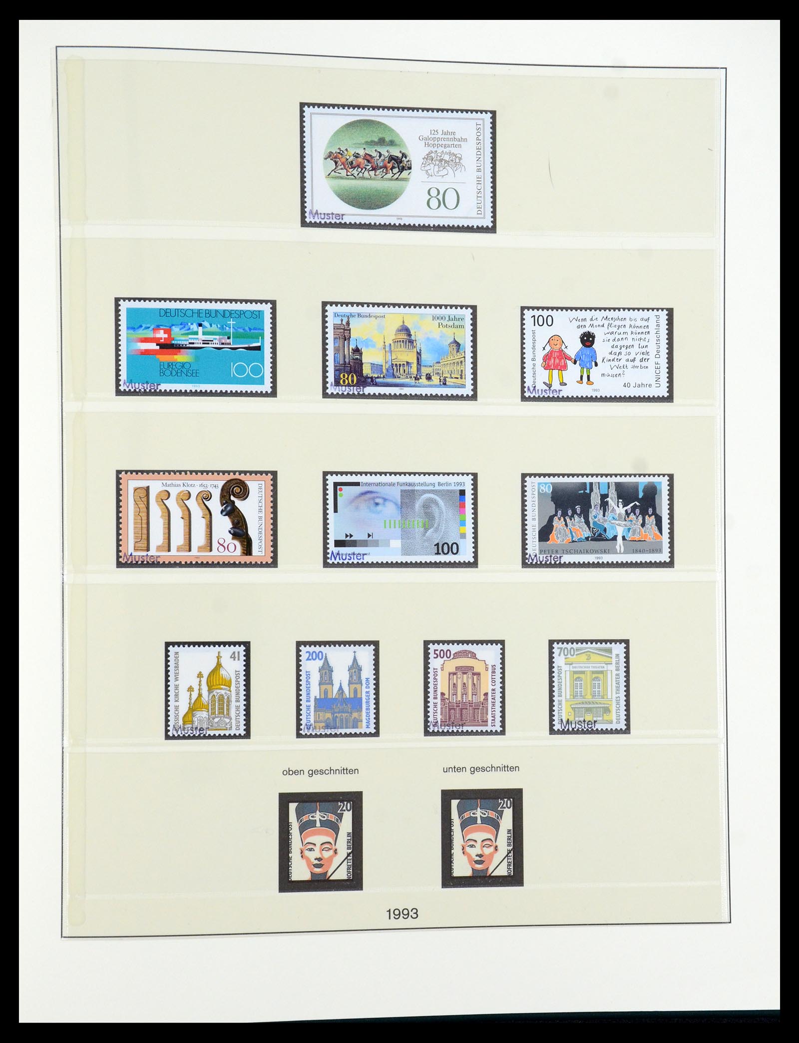 35973 160 - Postzegelverzameling 35973 Bundespost specimen 1952-2002.