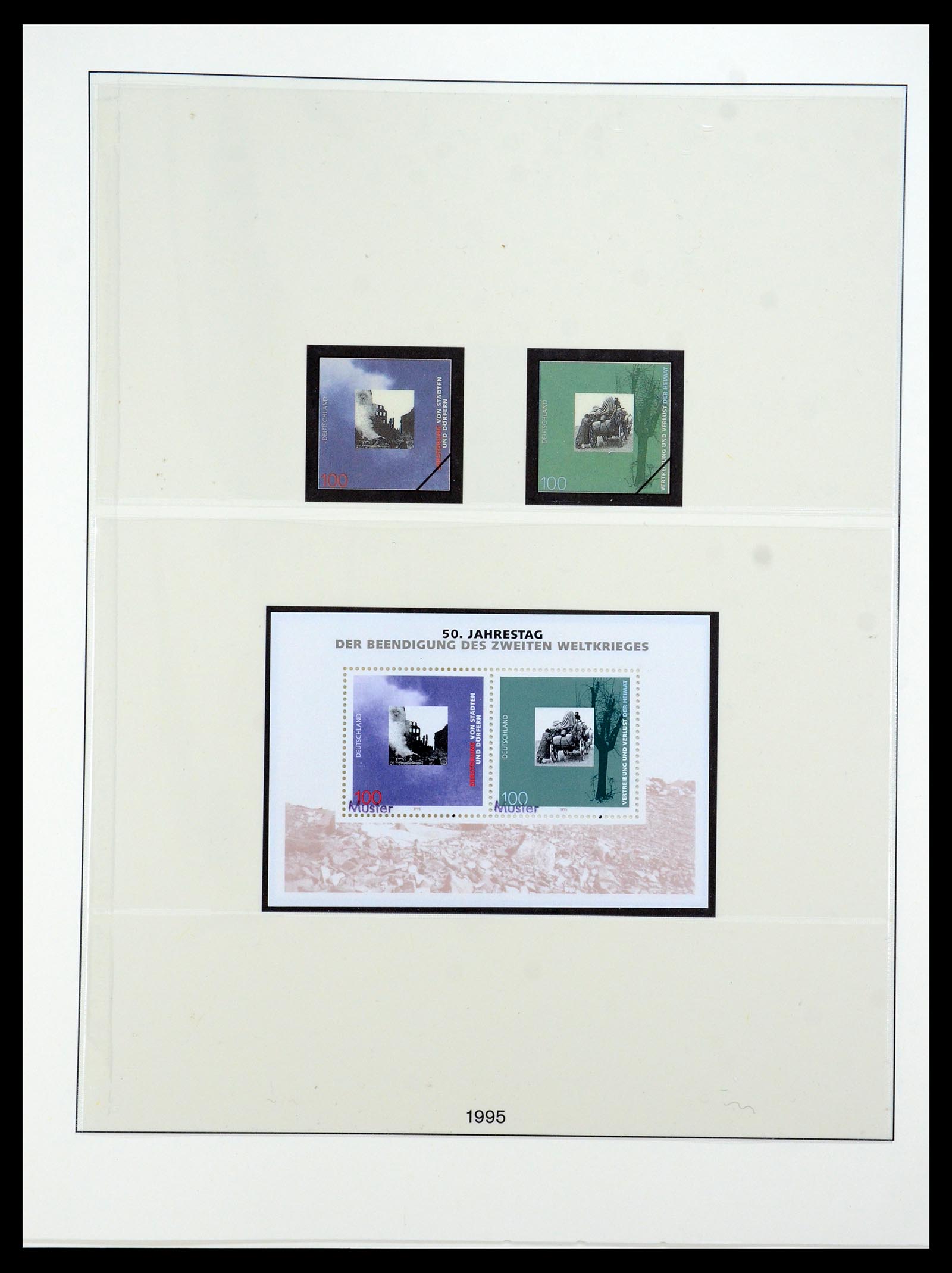 35973 176 - Postzegelverzameling 35973 Bundespost specimen 1952-2002.