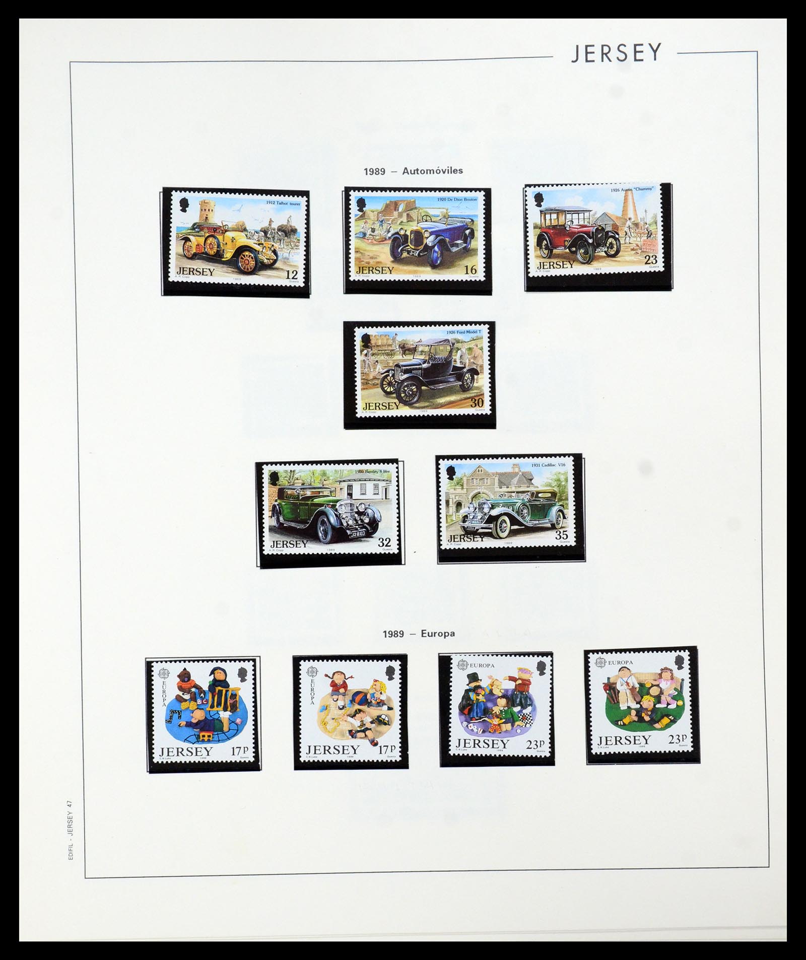 36025 047 - Postzegelverzameling 36025 Kanaaleilanden 1969-2007.