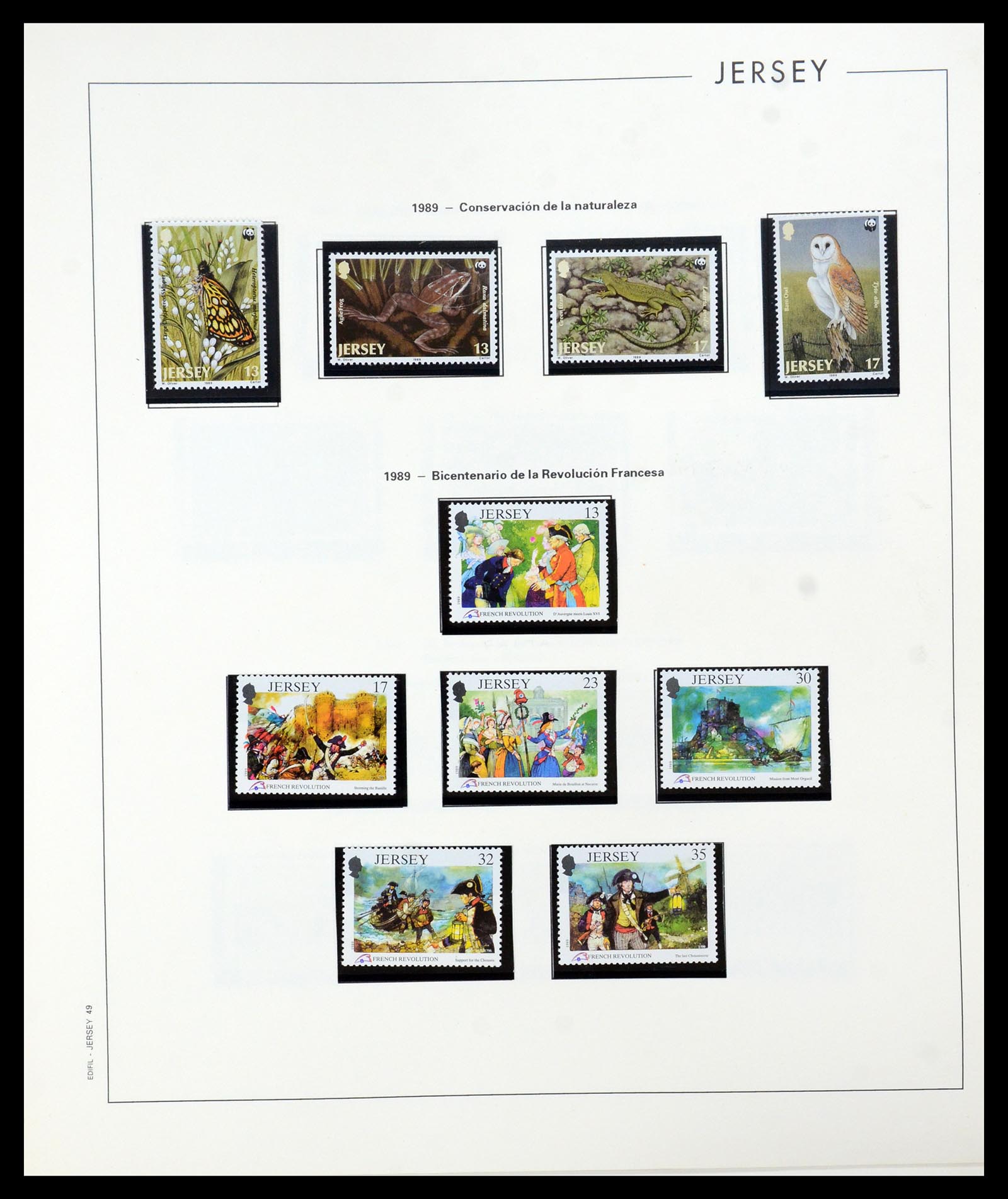 36025 049 - Postzegelverzameling 36025 Kanaaleilanden 1969-2007.
