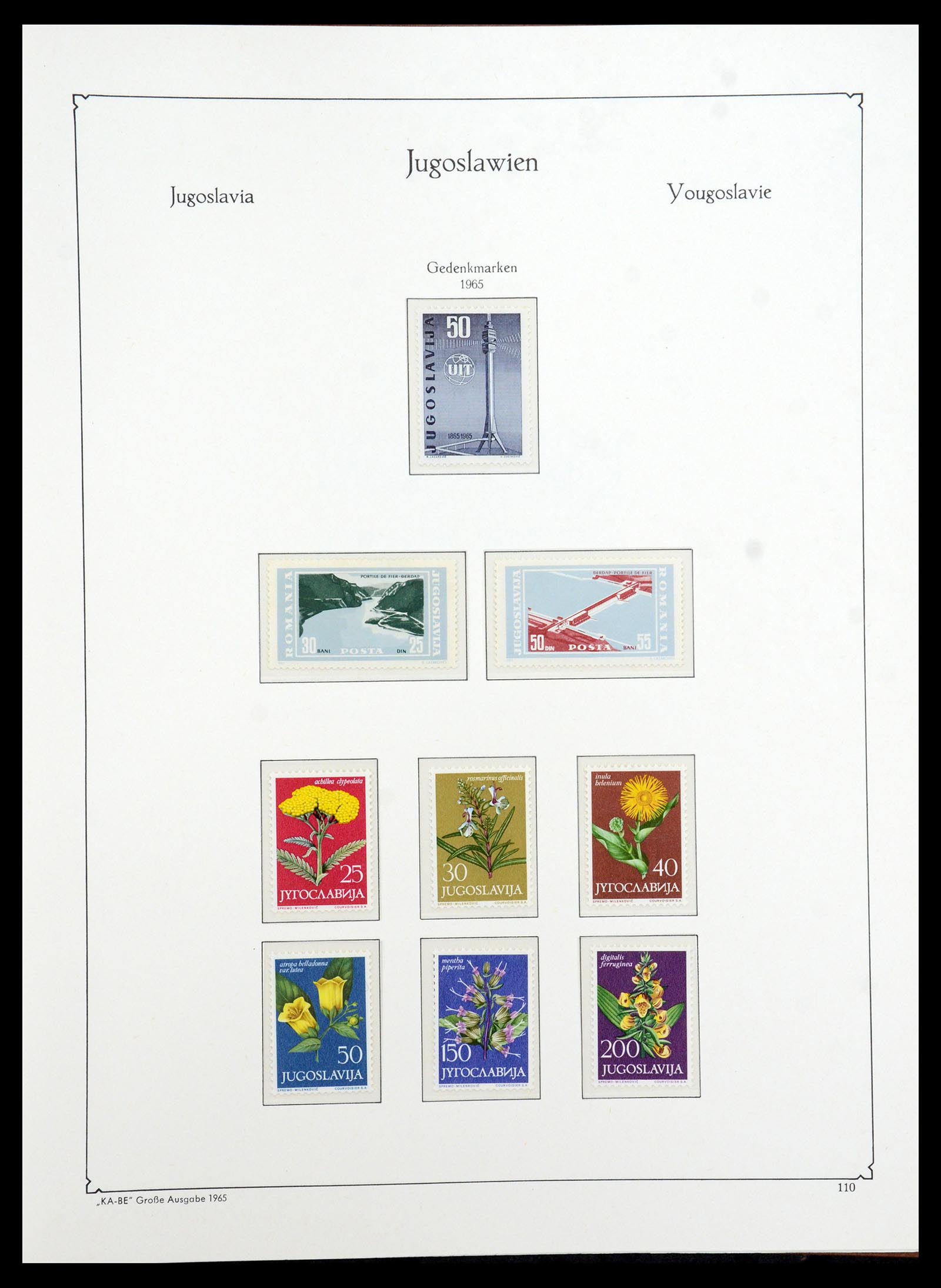 36107 142 - Postzegelverzameling 36107 Joegoslavië 1918-2003.