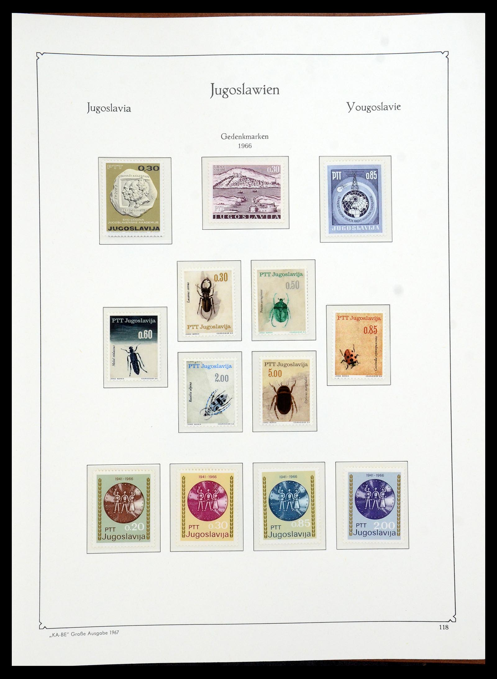 36107 151 - Postzegelverzameling 36107 Joegoslavië 1918-2003.