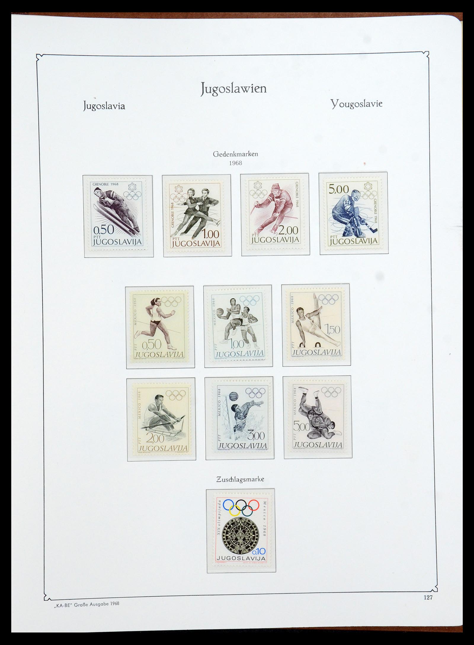 36107 160 - Postzegelverzameling 36107 Joegoslavië 1918-2003.