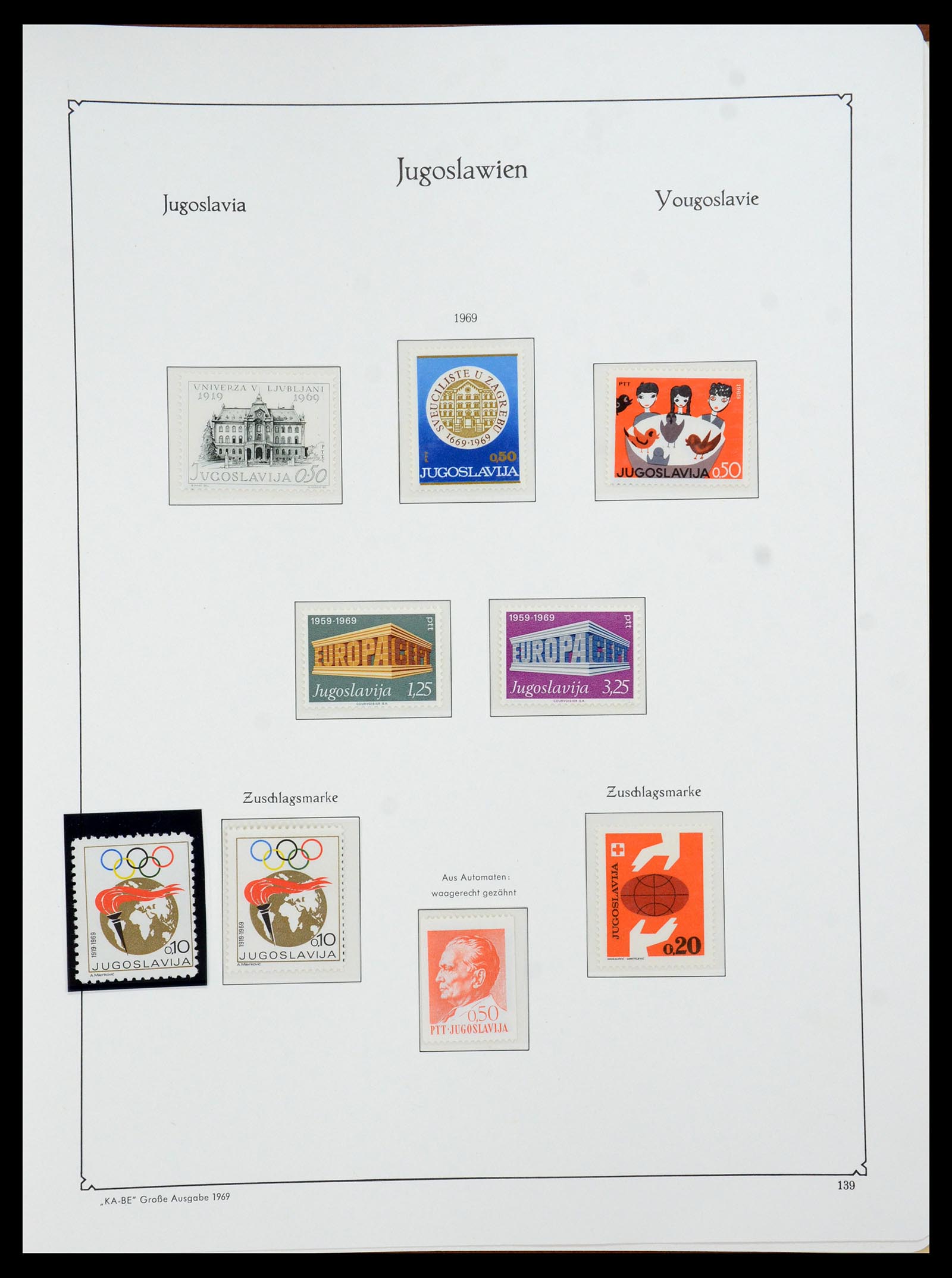 36107 172 - Postzegelverzameling 36107 Joegoslavië 1918-2003.