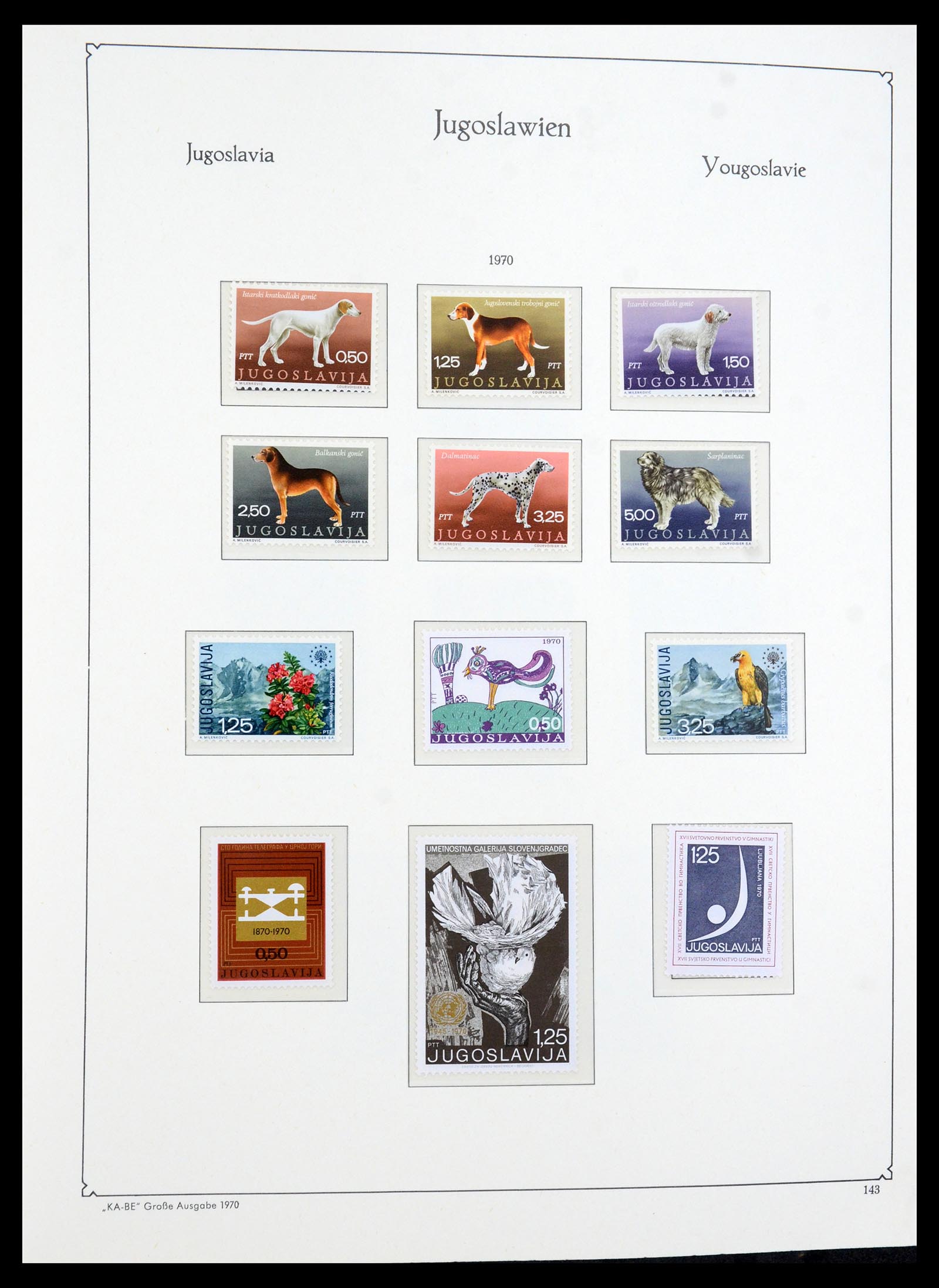 36107 176 - Postzegelverzameling 36107 Joegoslavië 1918-2003.