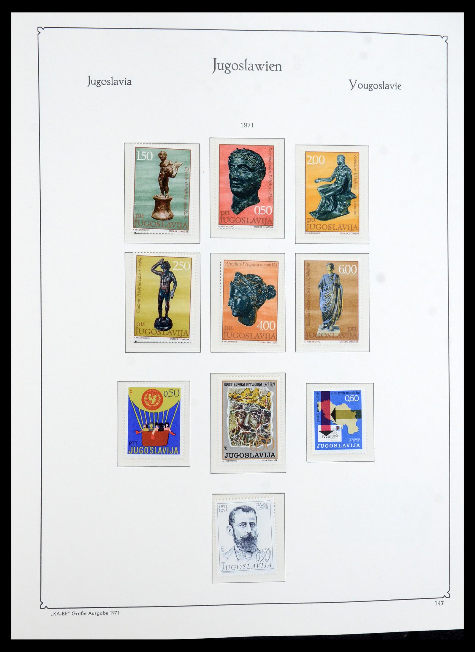 36107 180 - Postzegelverzameling 36107 Joegoslavië 1918-2003.