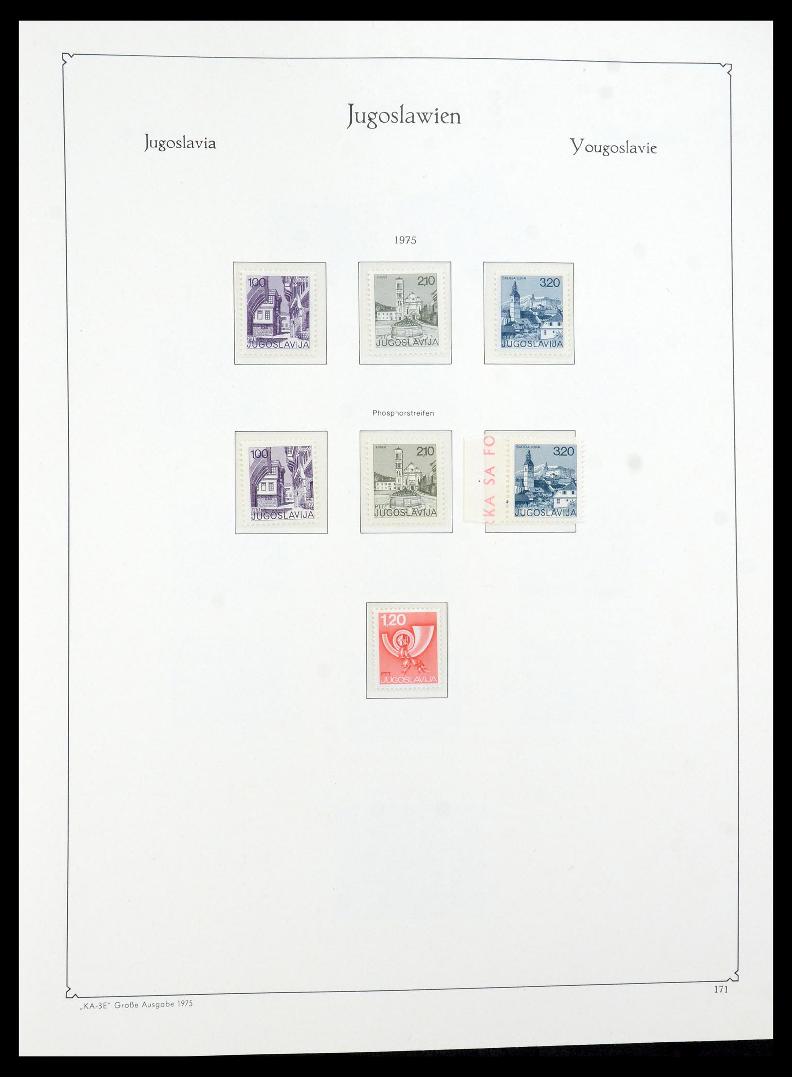 36107 204 - Postzegelverzameling 36107 Joegoslavië 1918-2003.