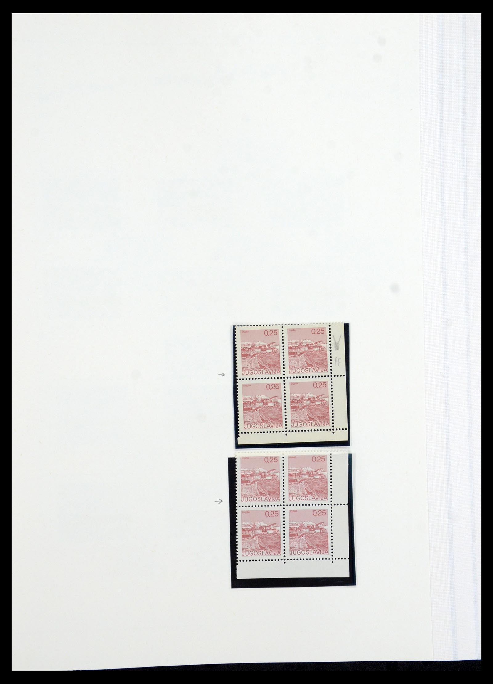 36107 208 - Postzegelverzameling 36107 Joegoslavië 1918-2003.