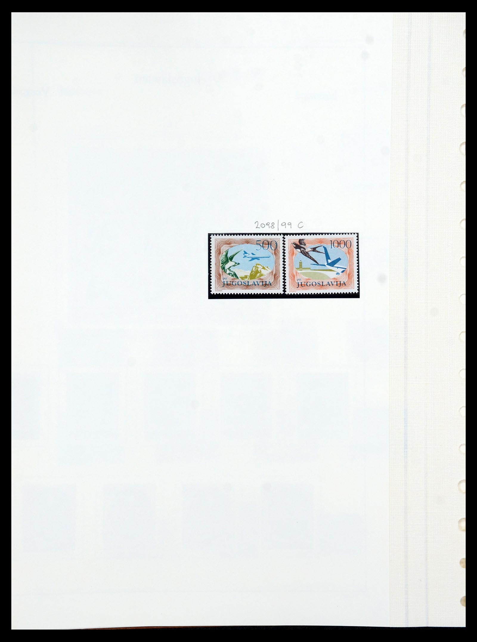 36107 251 - Postzegelverzameling 36107 Joegoslavië 1918-2003.