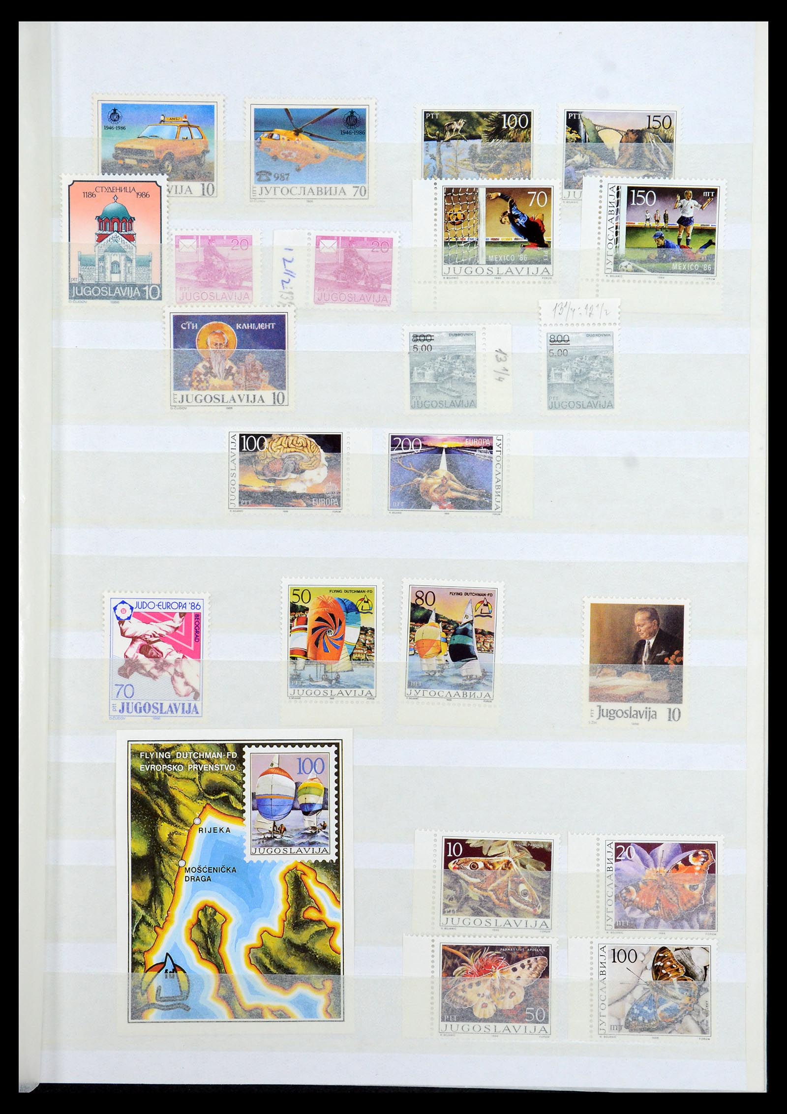 36107 258 - Postzegelverzameling 36107 Joegoslavië 1918-2003.
