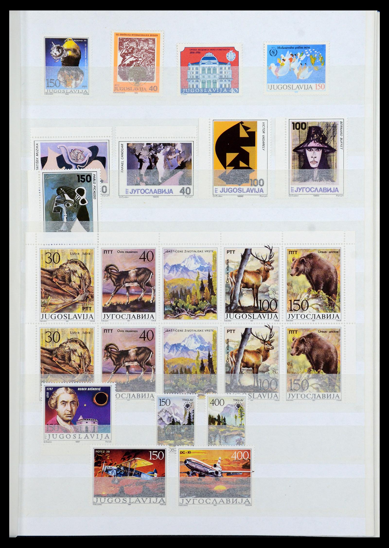 36107 260 - Postzegelverzameling 36107 Joegoslavië 1918-2003.