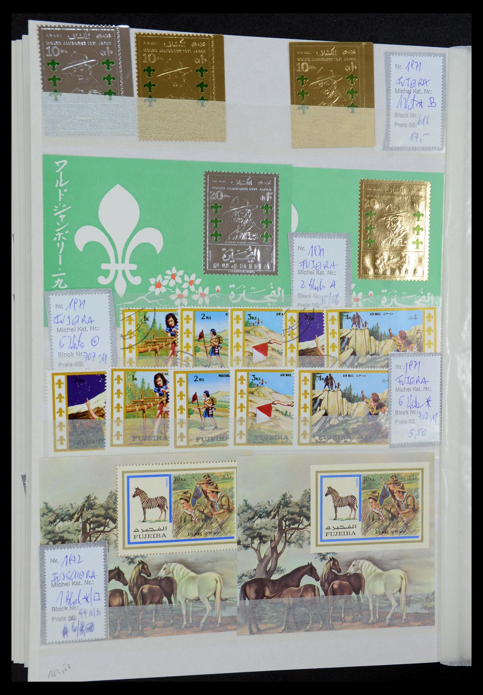 36109 128 - Postzegelverzameling 36109 Motief scouting 1930-2019!