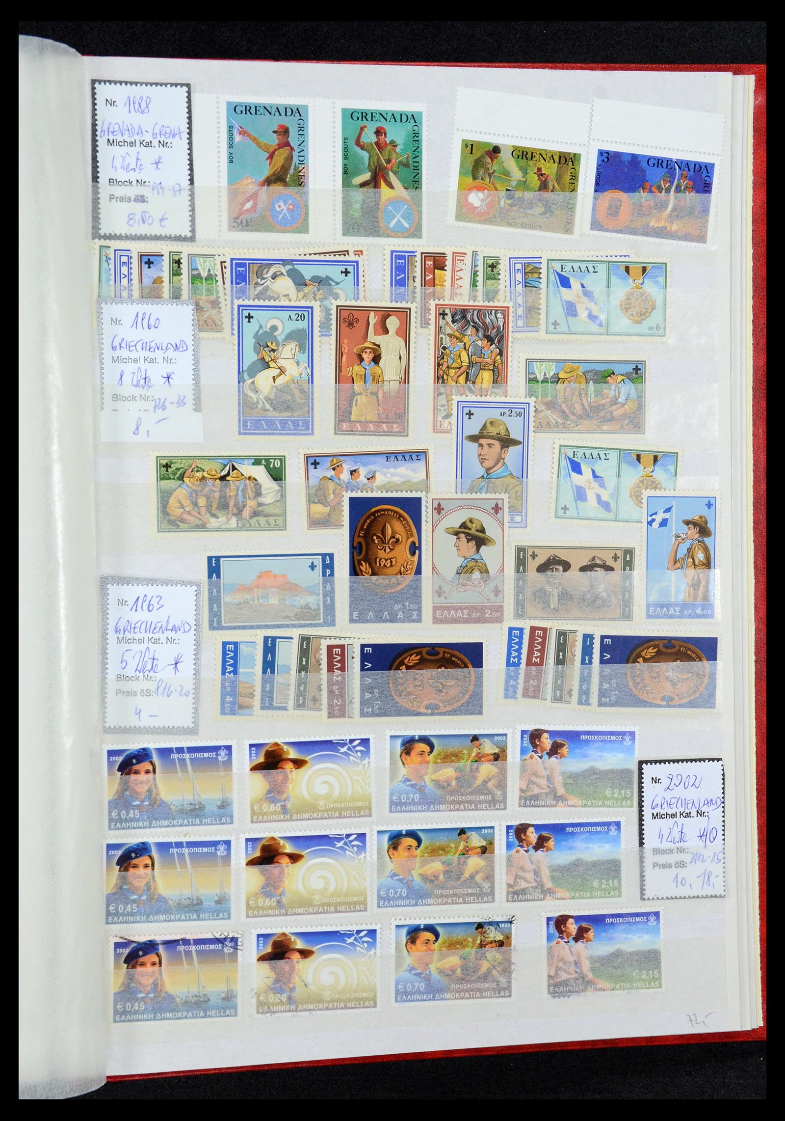 36109 139 - Postzegelverzameling 36109 Motief scouting 1930-2019!