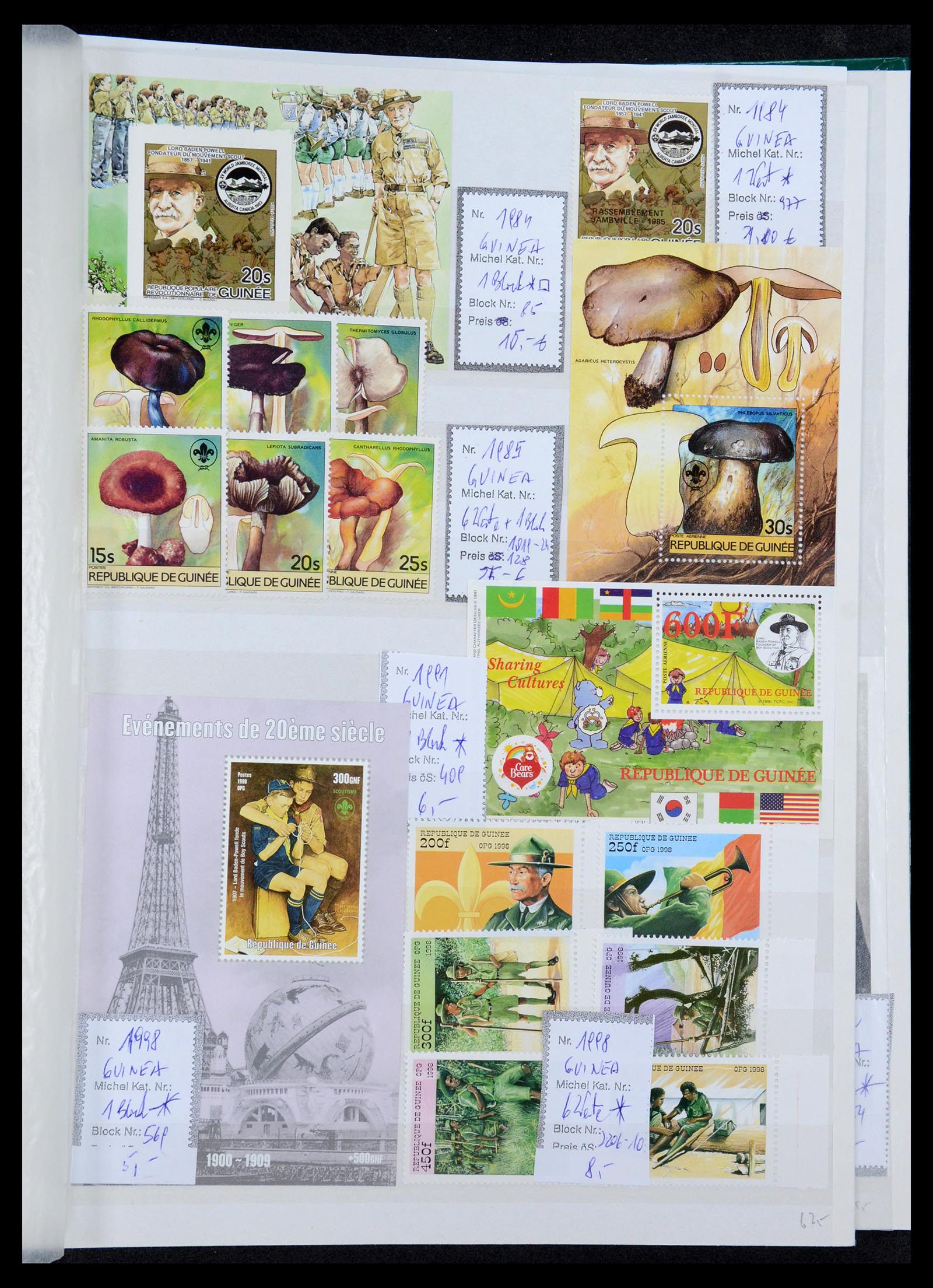 36109 145 - Postzegelverzameling 36109 Motief scouting 1930-2019!